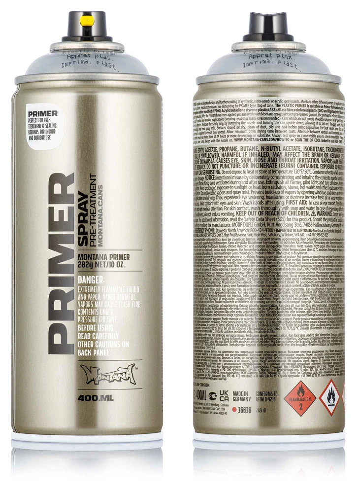 Montana PRIMER 400ml - Plastic — Montana Cans
