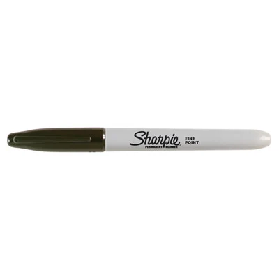 Fine Point Permanent Marker — Black — Sharpie