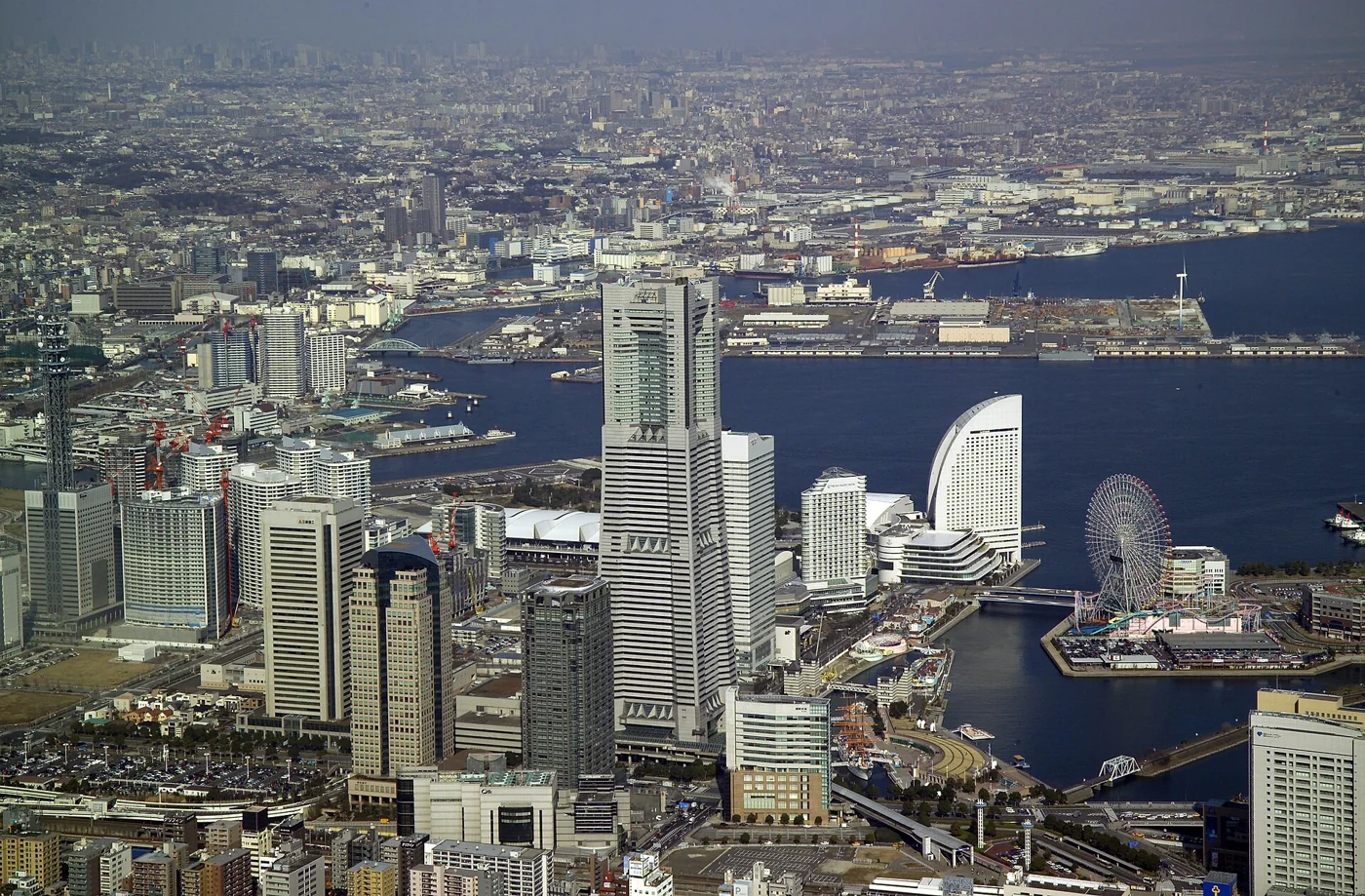 Minato Mirai waterfront, Yokohama, Japan