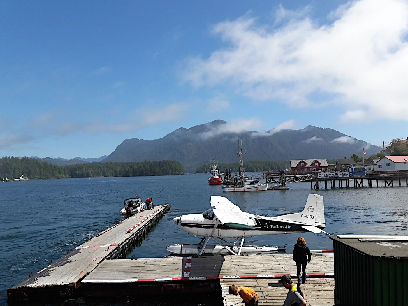 Tofino waterfront, Vancouver Island, British Columbia