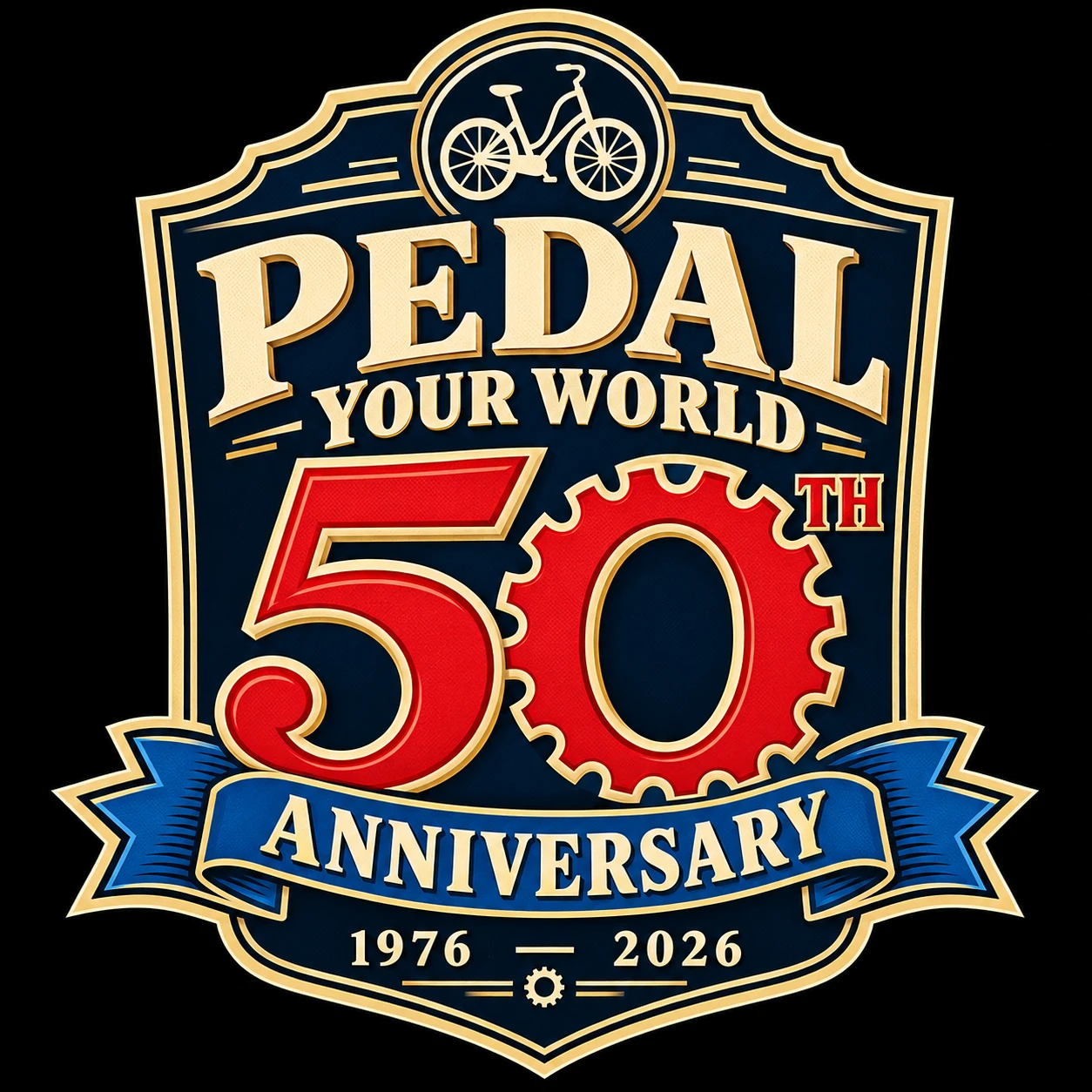 Pedal Your World 50th anniversary, 1976–2026
