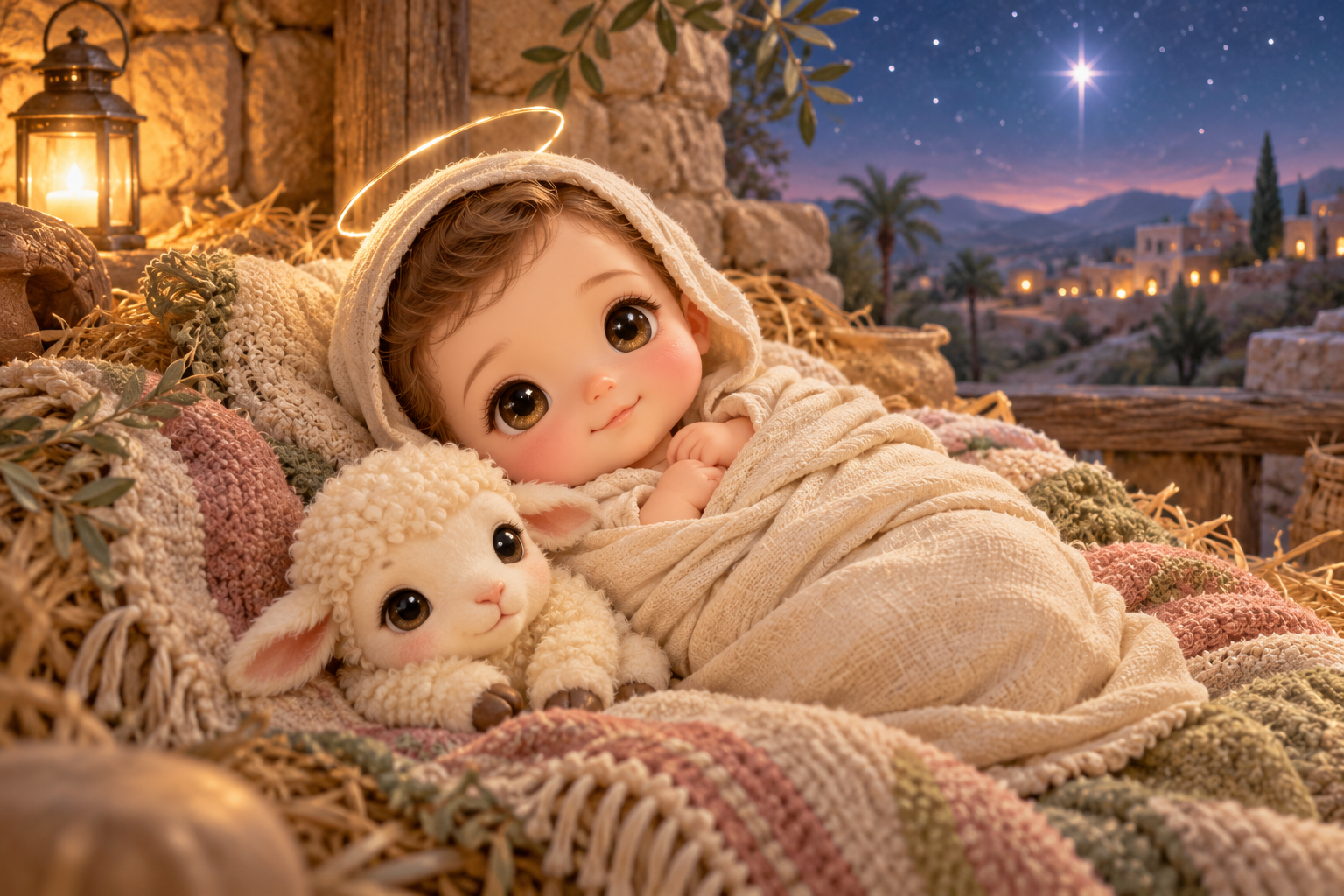 Little Shepherd Dream — Original generated artwork; not a manufactured product photograph