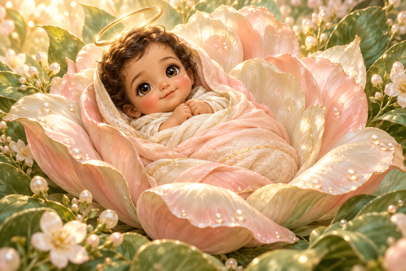 Rose petal — Original generated artwork; not a manufactured product photograph