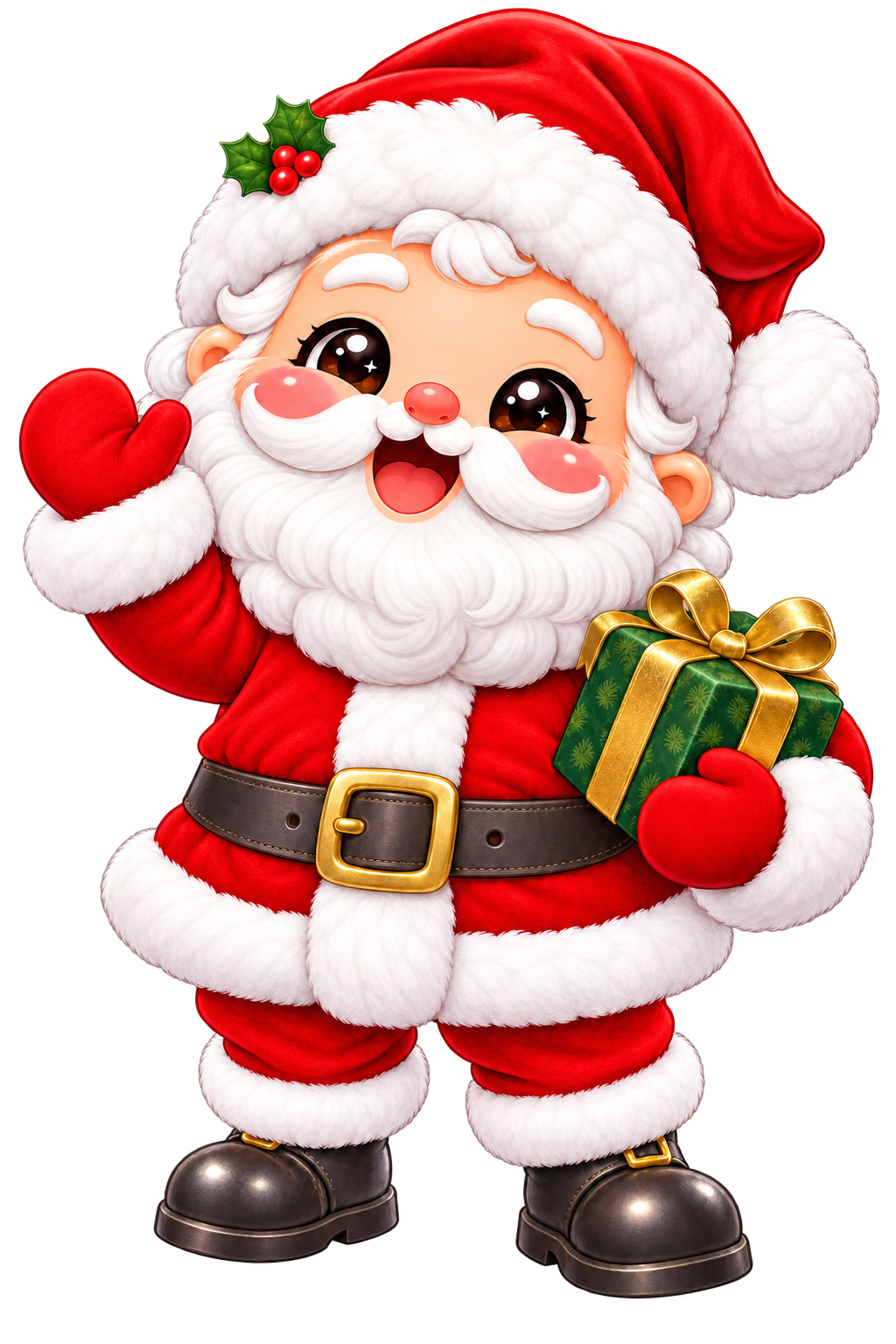Santa — Artwork; not a manufactured product photograph