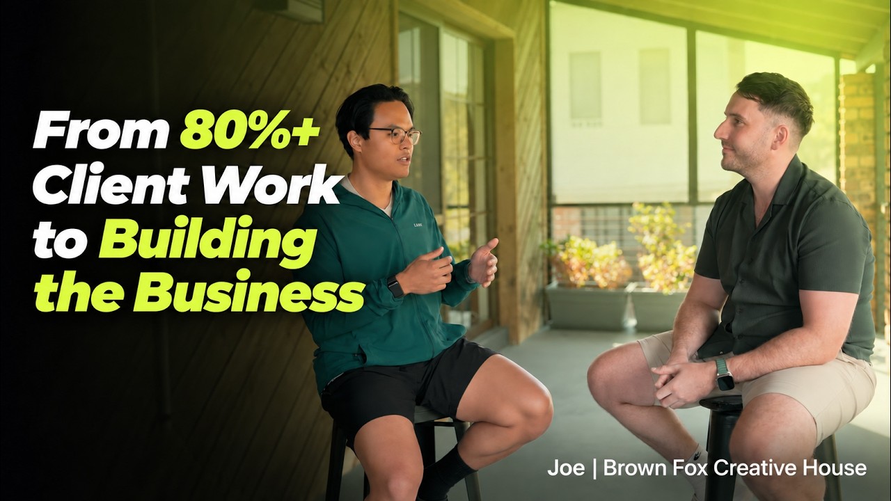 Five Years In, Still Doing All the Work: How Joe Restructured Brown Fox Creative House
