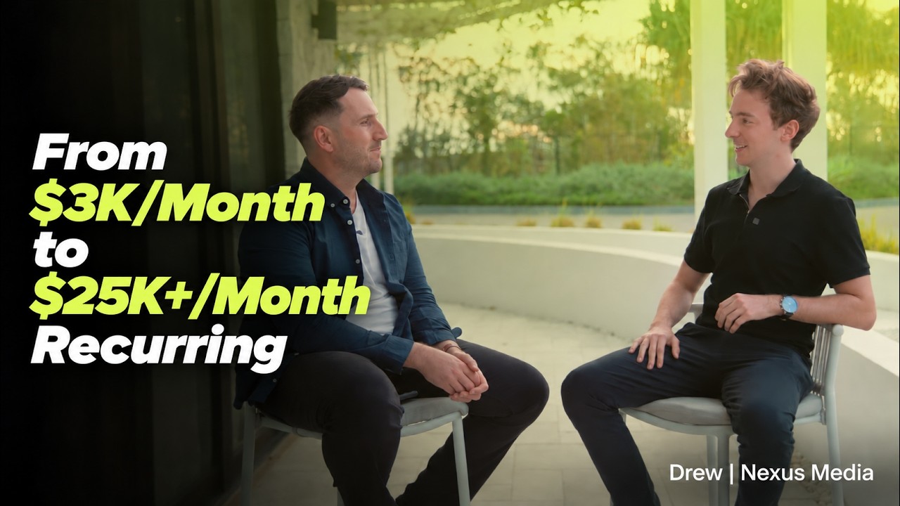 From $3K Months to $25K+ Recurring at 20: Drew's Nexus Media Story