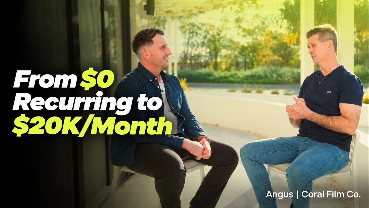 The 12 Months of "I'll Figure It Out Myself": Angus's Road to $20K Recurring