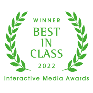 CB/I Digital won Best in Class at the Interactive Media Awards 2022.