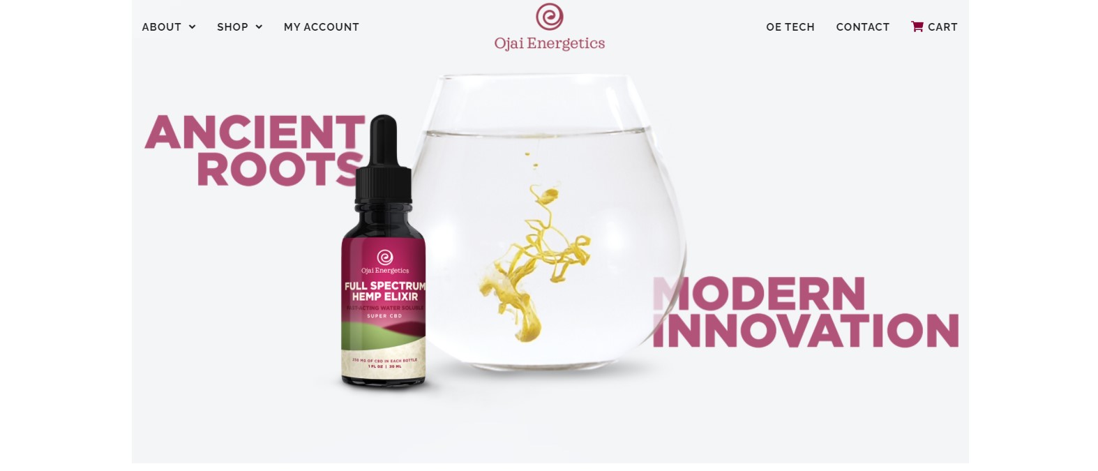 View Ojai Energetics's images on CB/I Digital Case Study Page of Platform Development Service.