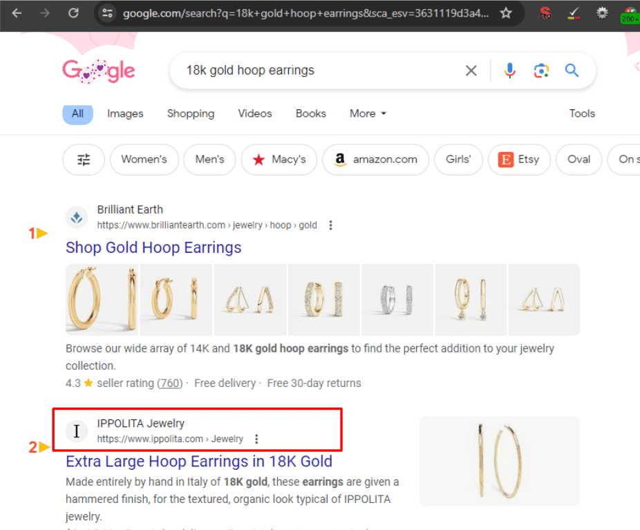 Top1 - Top3 in SERPs image 2