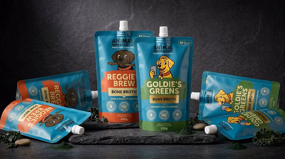 Animal Beverage Co bone broth pouches