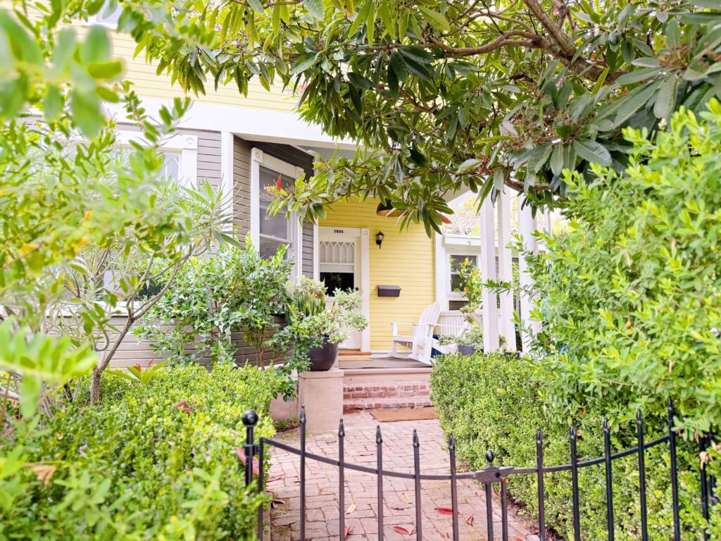 A downtown Santa Barbara Victorian, three blocks from State Street