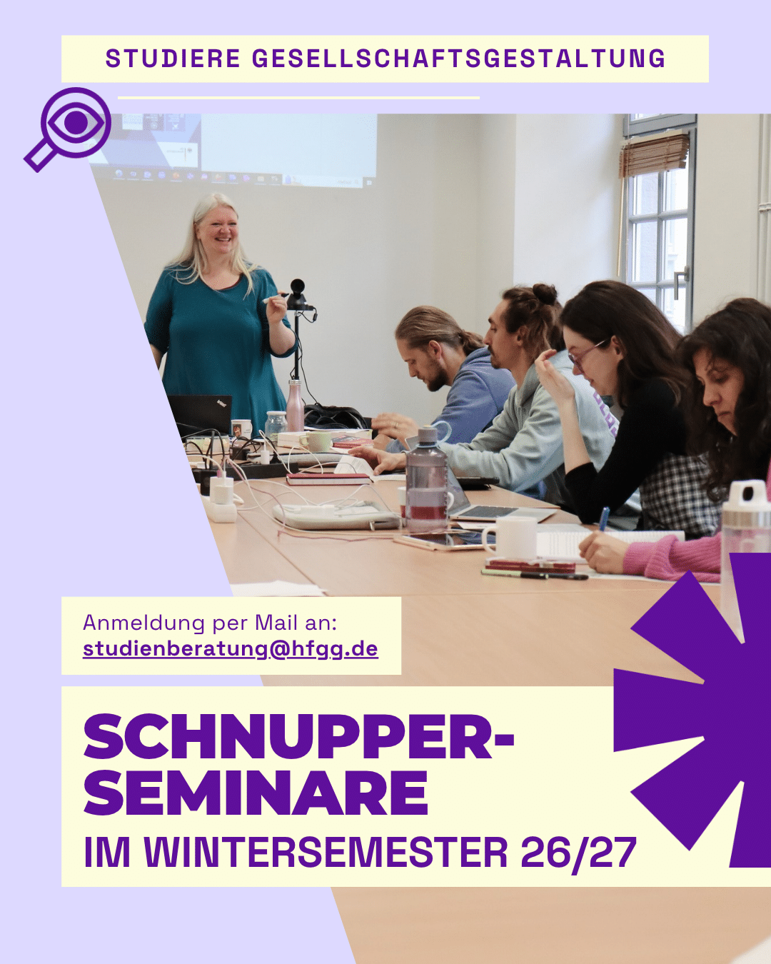 Schnupperseminare im Wintersemester 2026/2027
