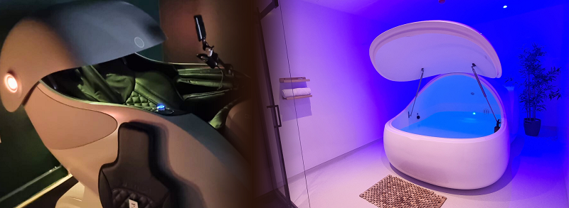 Red Light Therapy Massage Pods