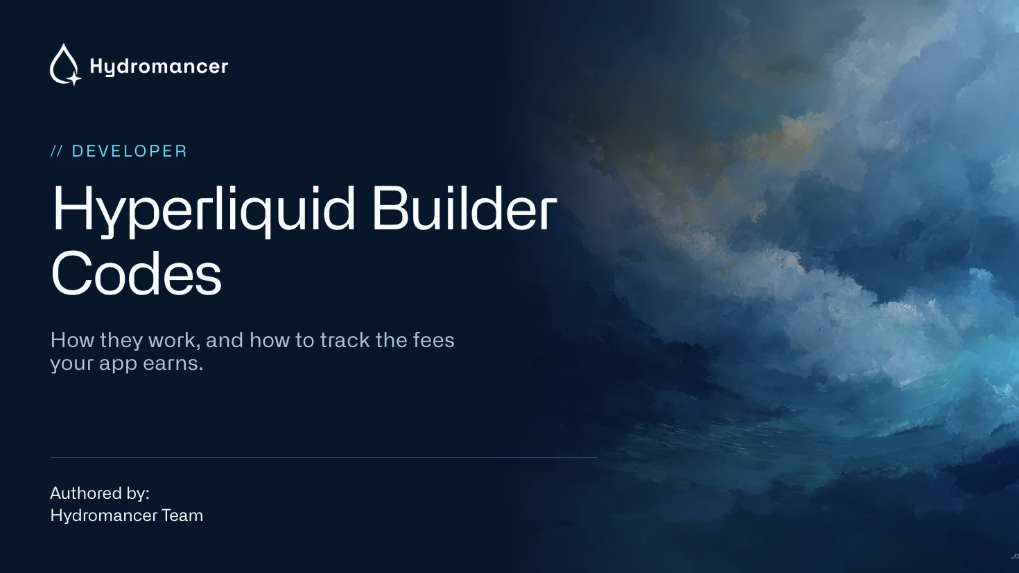 Hyperliquid Builder Codes: how they work and how to track your fees