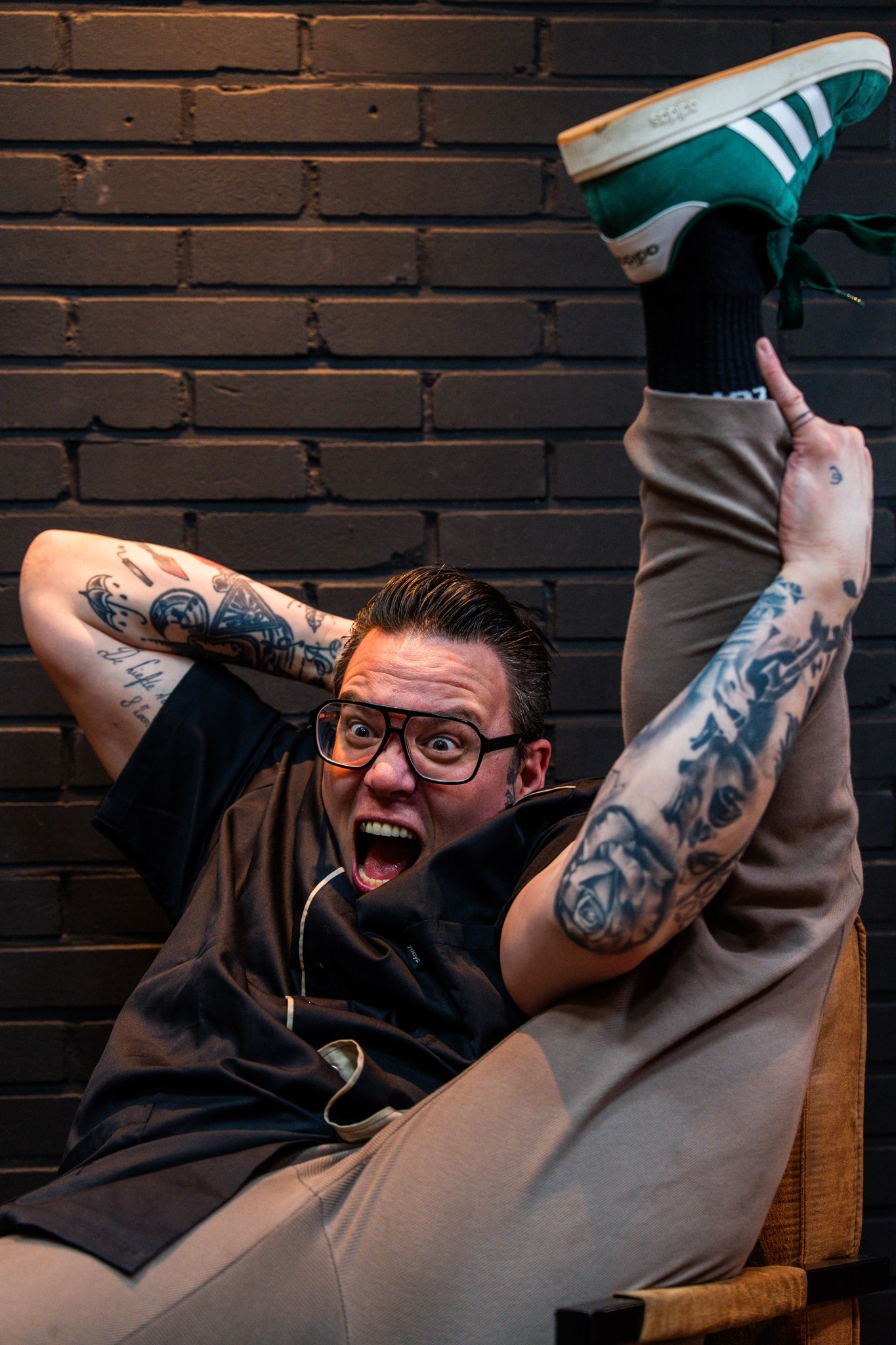 Een speels portret in de studio van InkHeaven