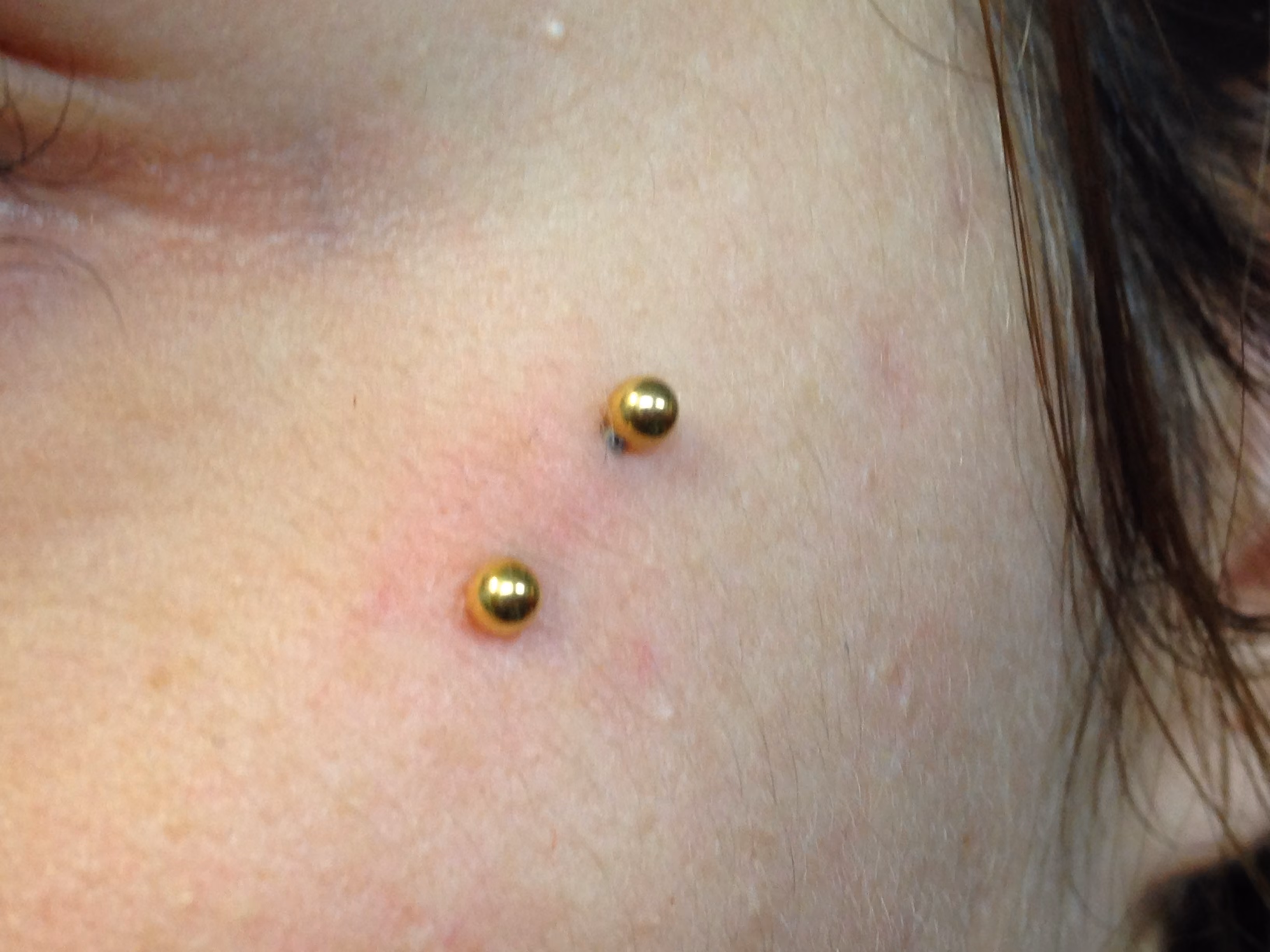 Piercing-Arbeit von Taboo Piercing Rostock