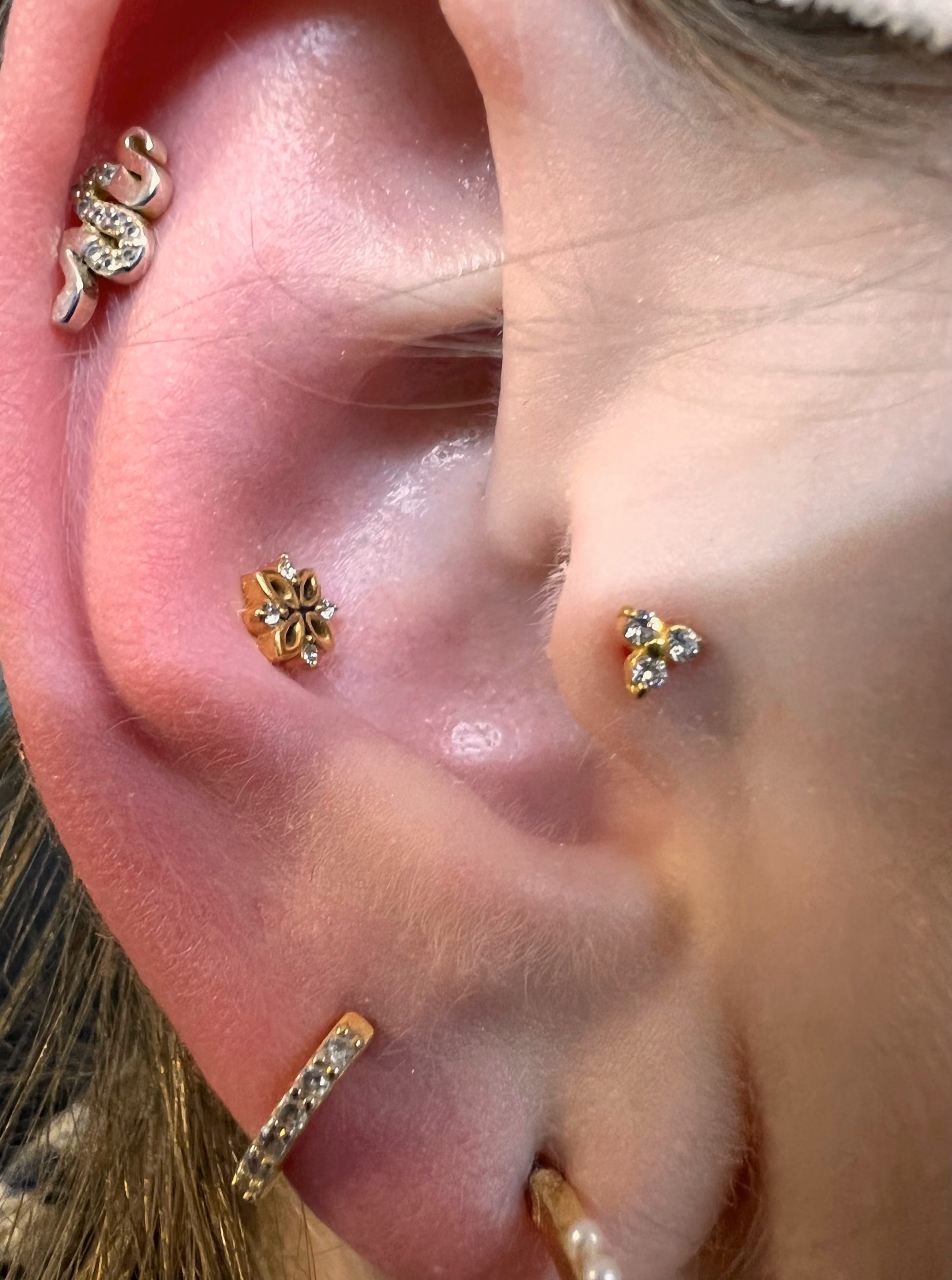 Piercing-Arbeit von Taboo Piercing Rostock