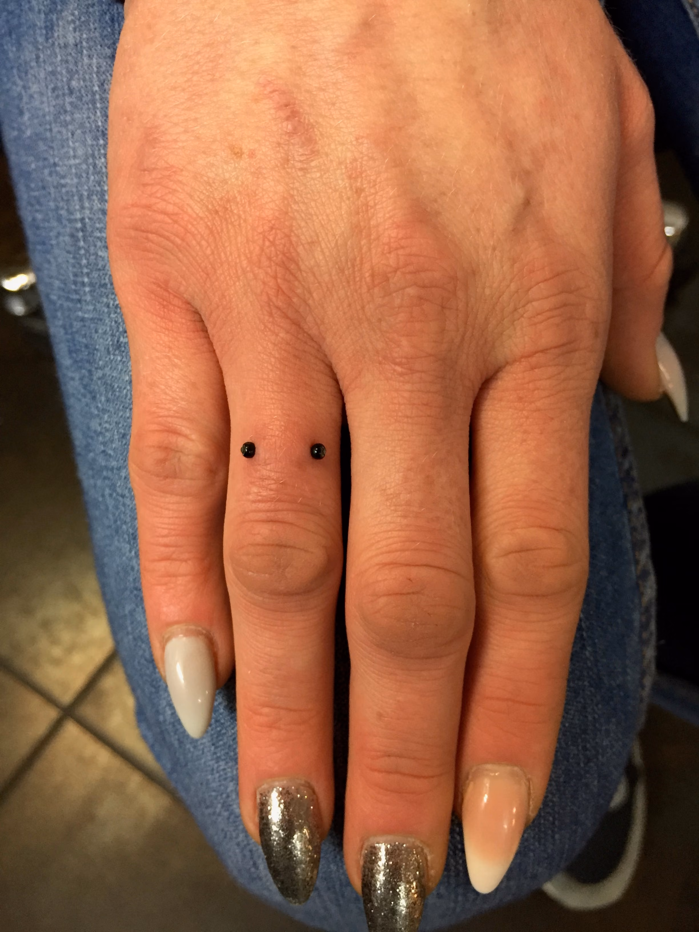 Piercing-Arbeit von Taboo Piercing Rostock