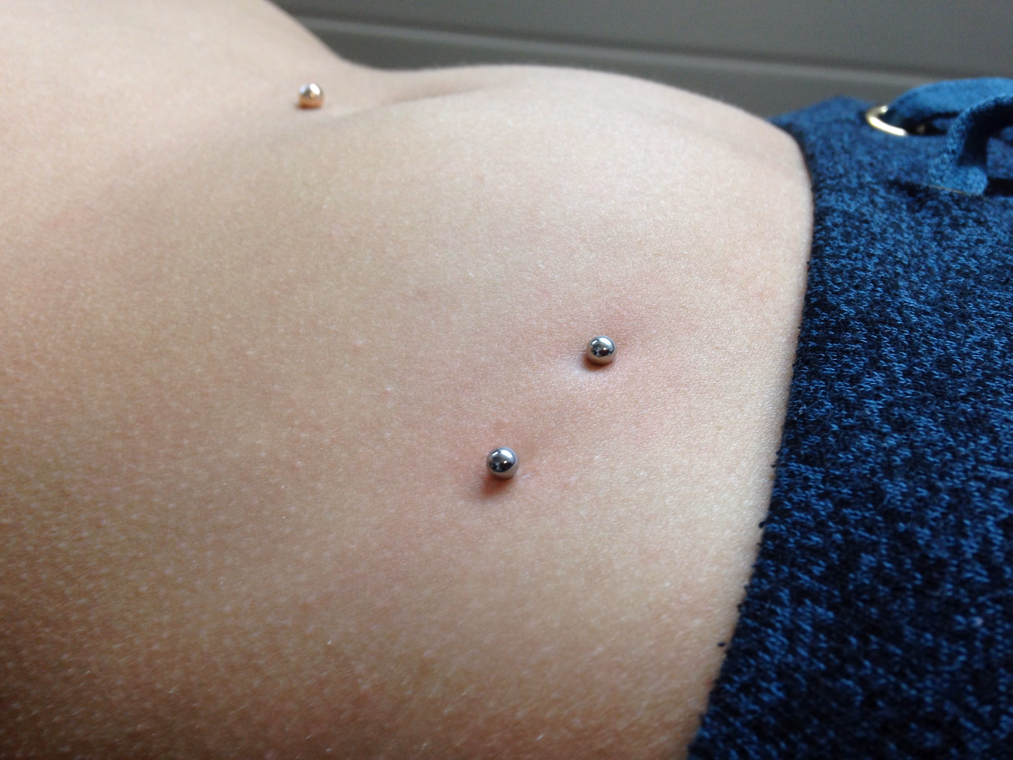 Piercing-Arbeit von Taboo Piercing Rostock