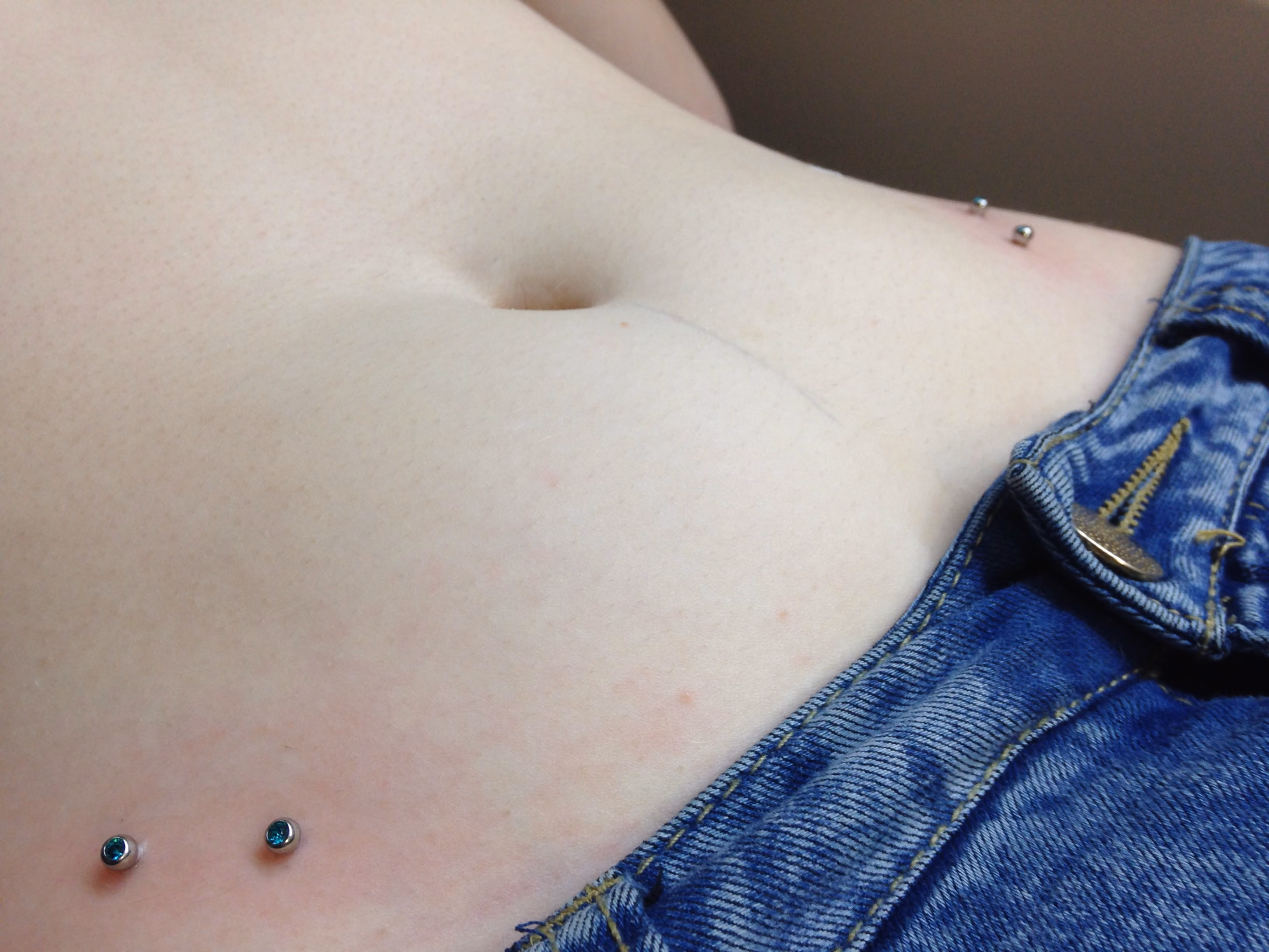Piercing-Arbeit von Taboo Piercing Rostock