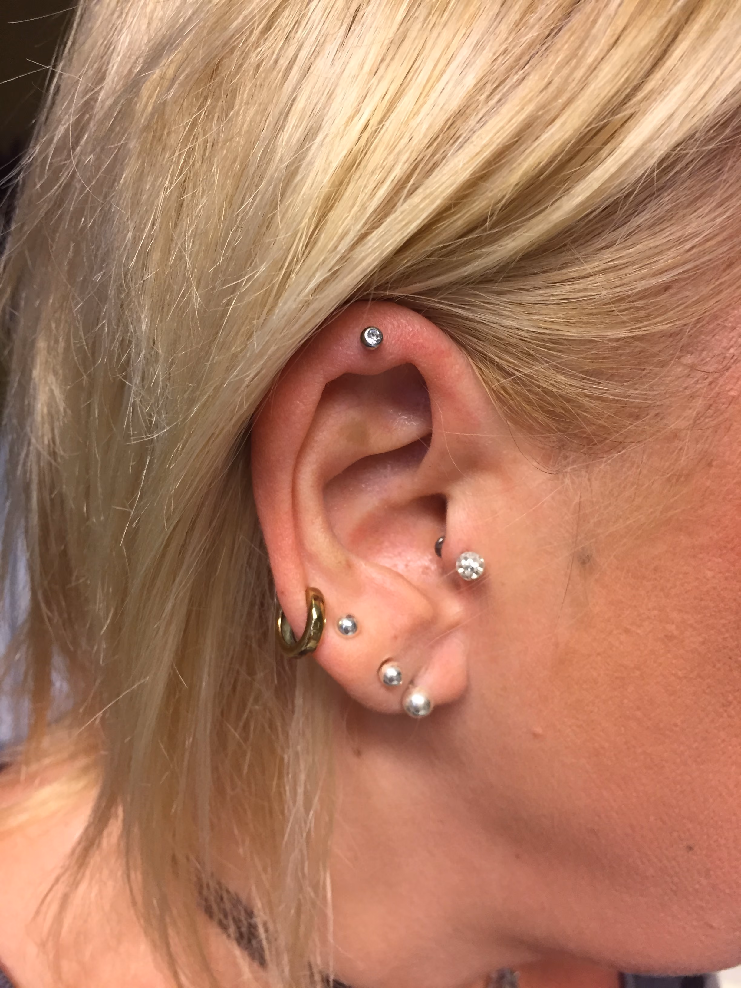 Piercing-Arbeit von Taboo Piercing Rostock