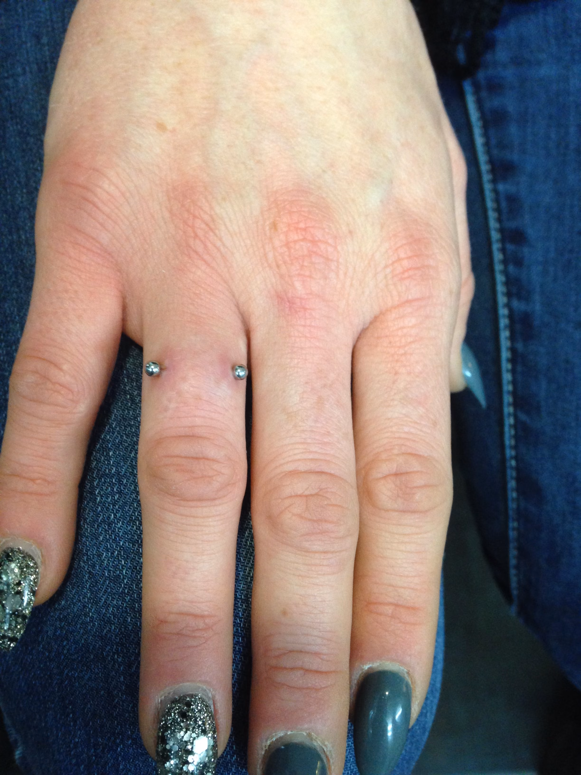 Piercing-Arbeit von Taboo Piercing Rostock