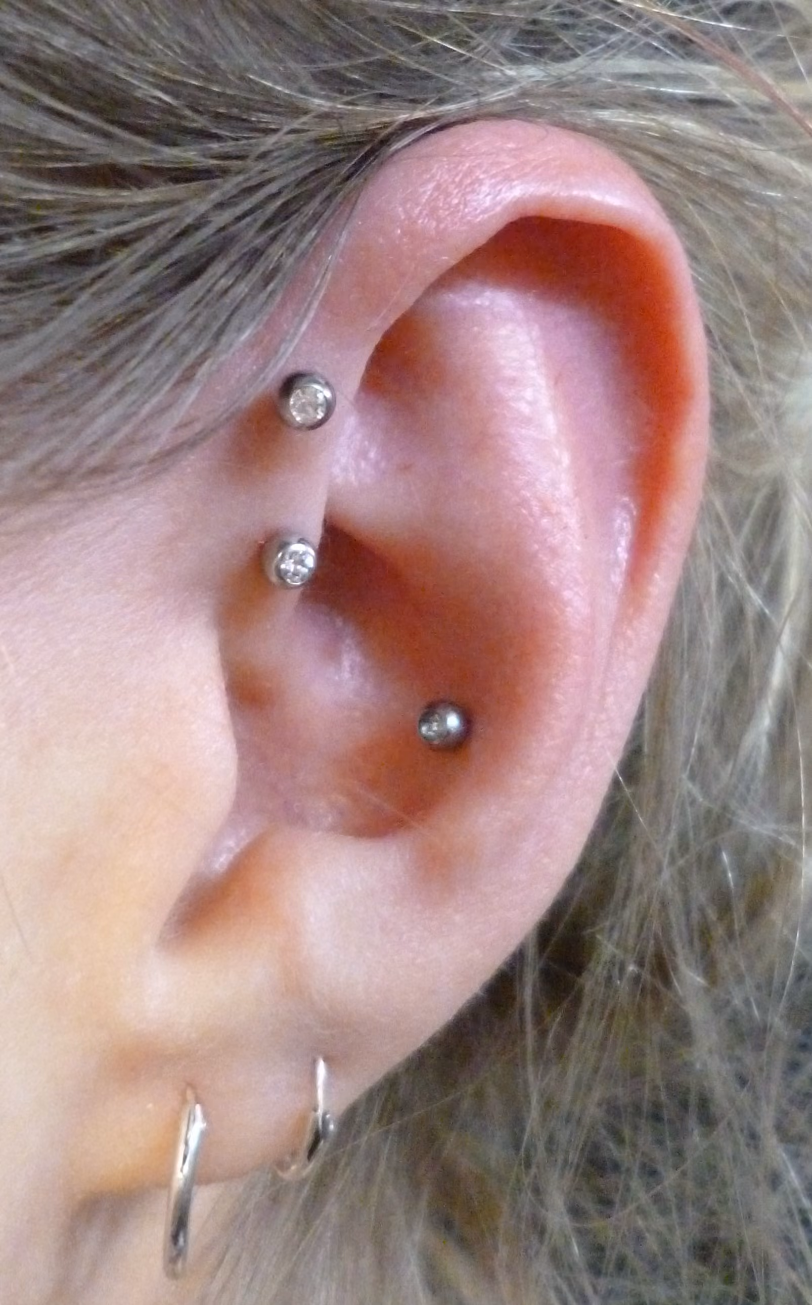 Piercing-Arbeit von Taboo Piercing Rostock