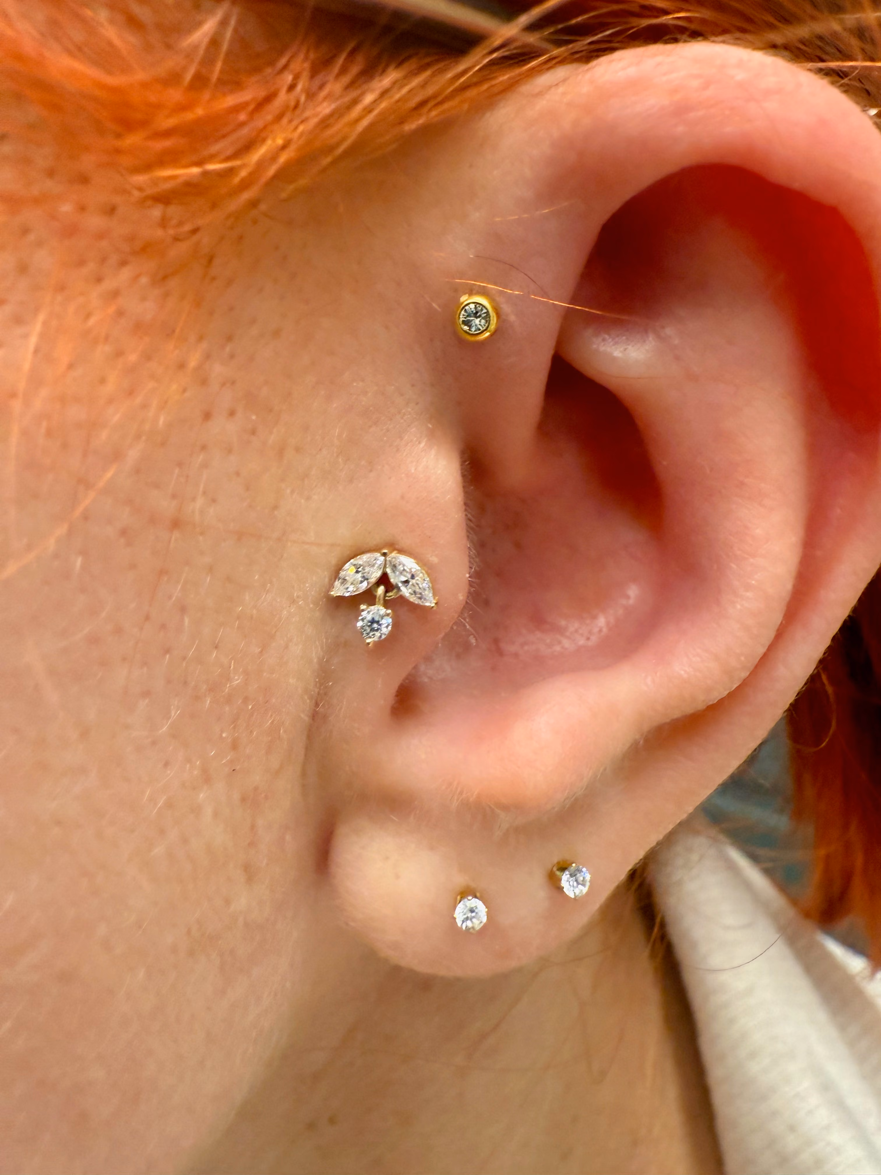 Piercing-Arbeit von Taboo Piercing Rostock