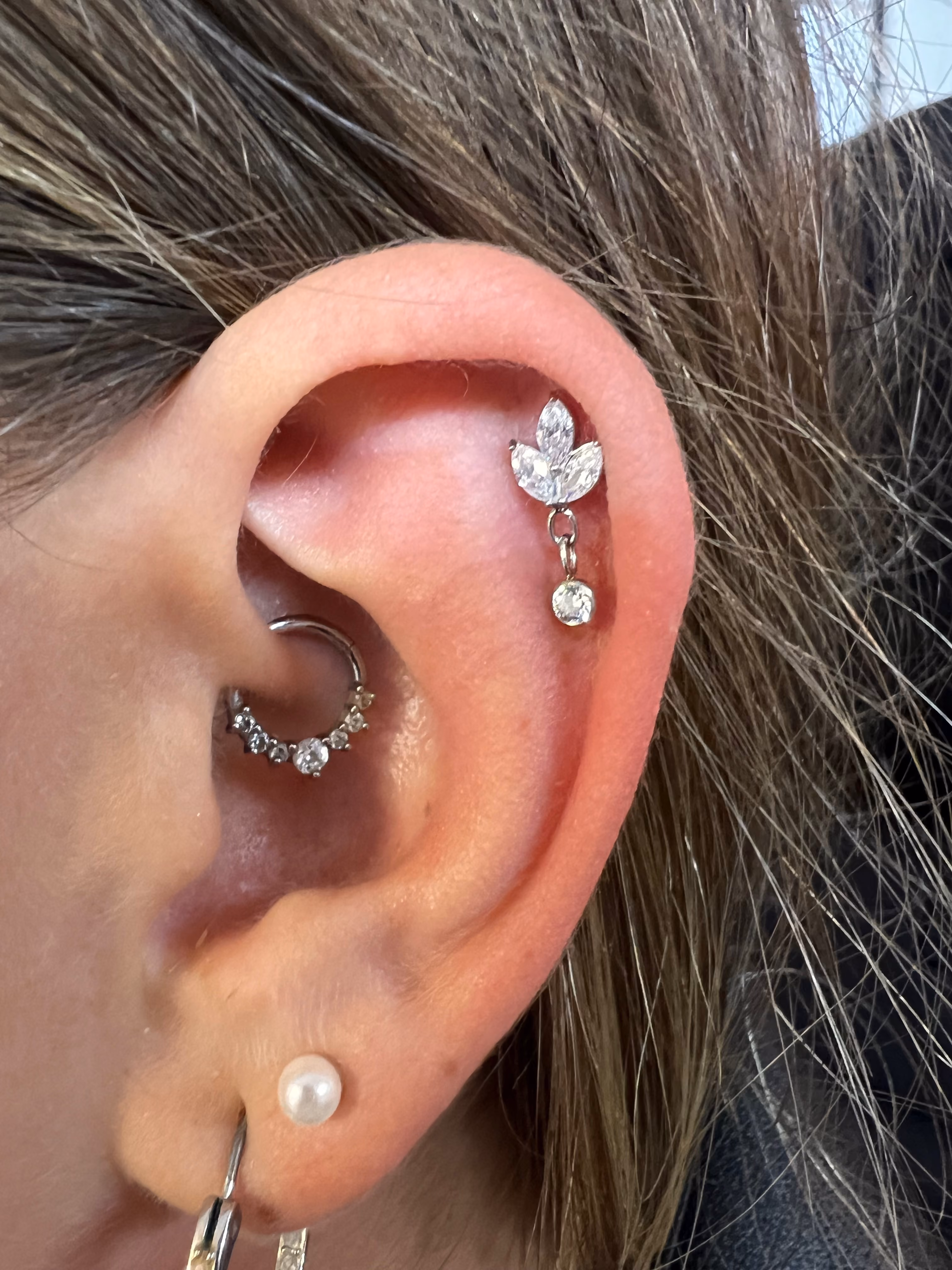 Piercing-Arbeit von Taboo Piercing Rostock