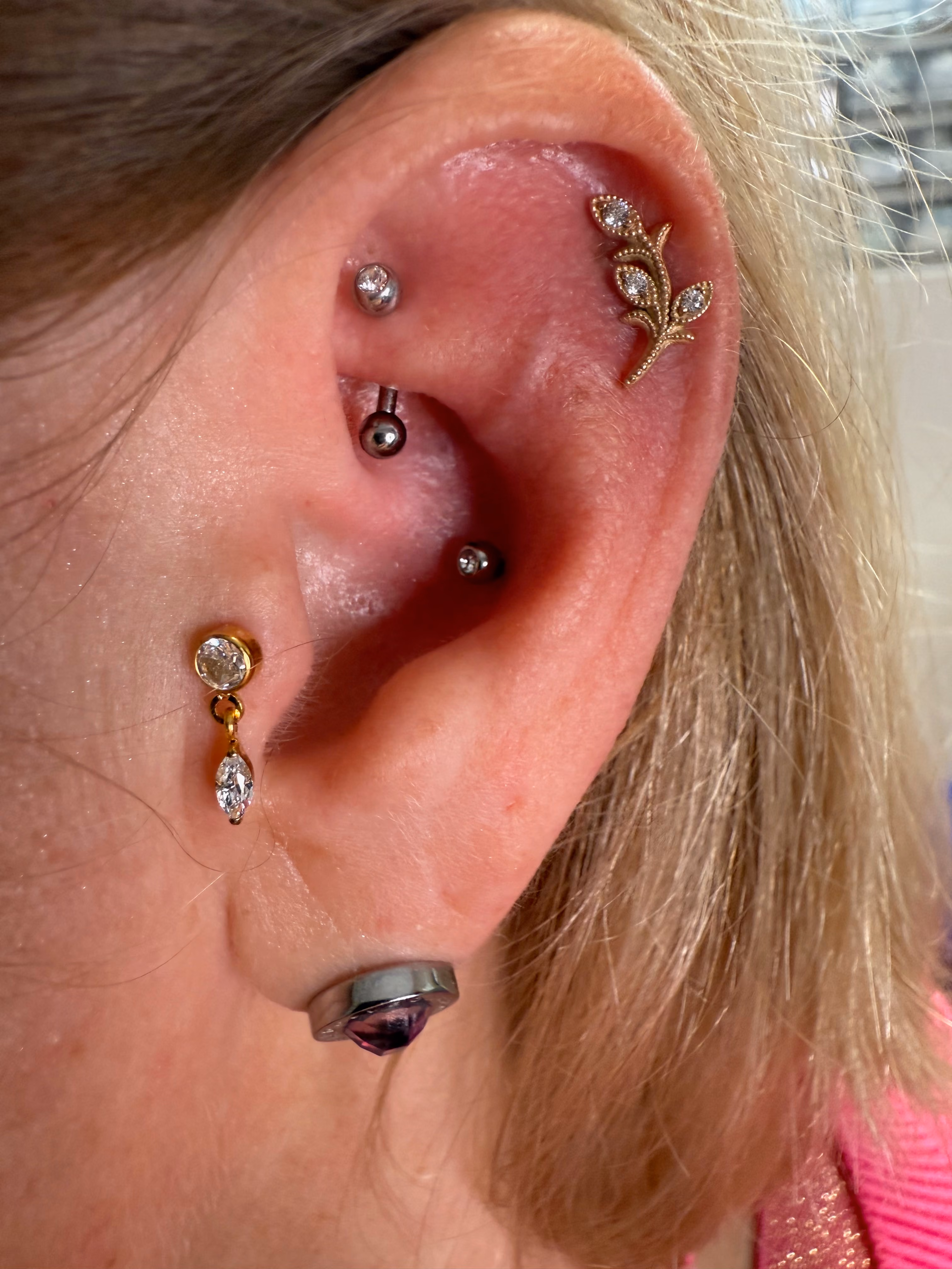 Piercing-Arbeit von Taboo Piercing Rostock