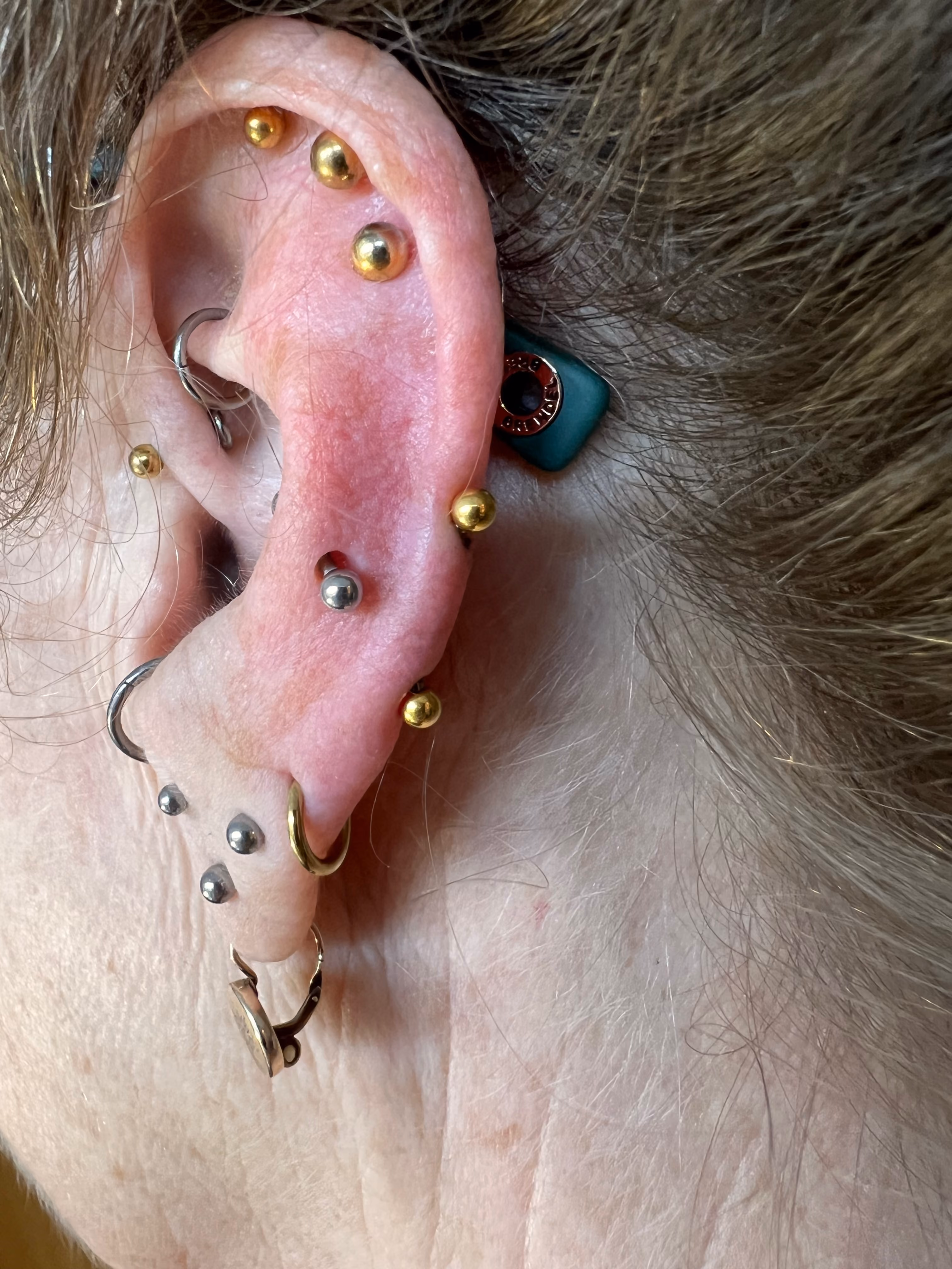 Piercing-Arbeit von Taboo Piercing Rostock