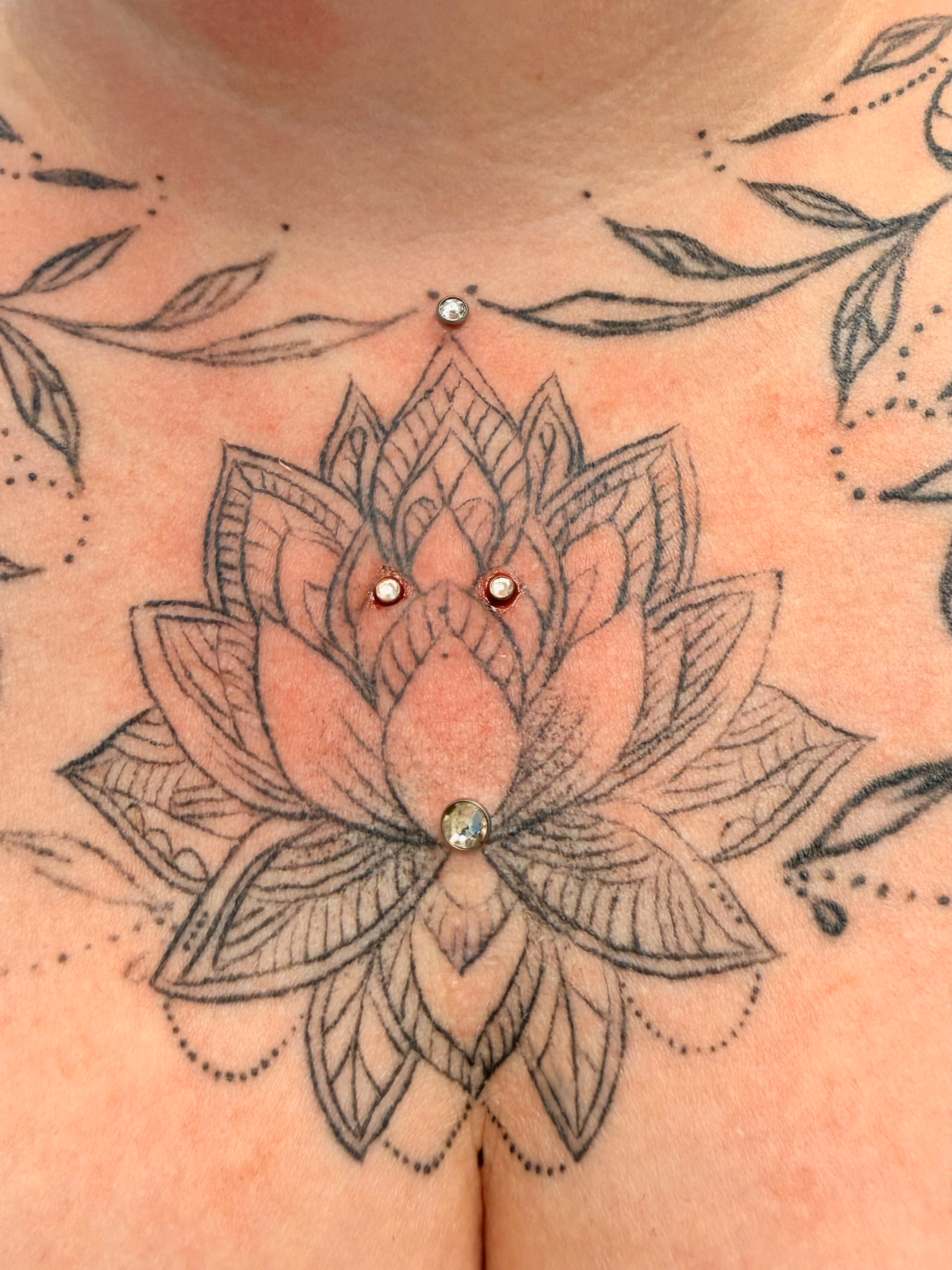 Piercing-Arbeit von Taboo Piercing Rostock