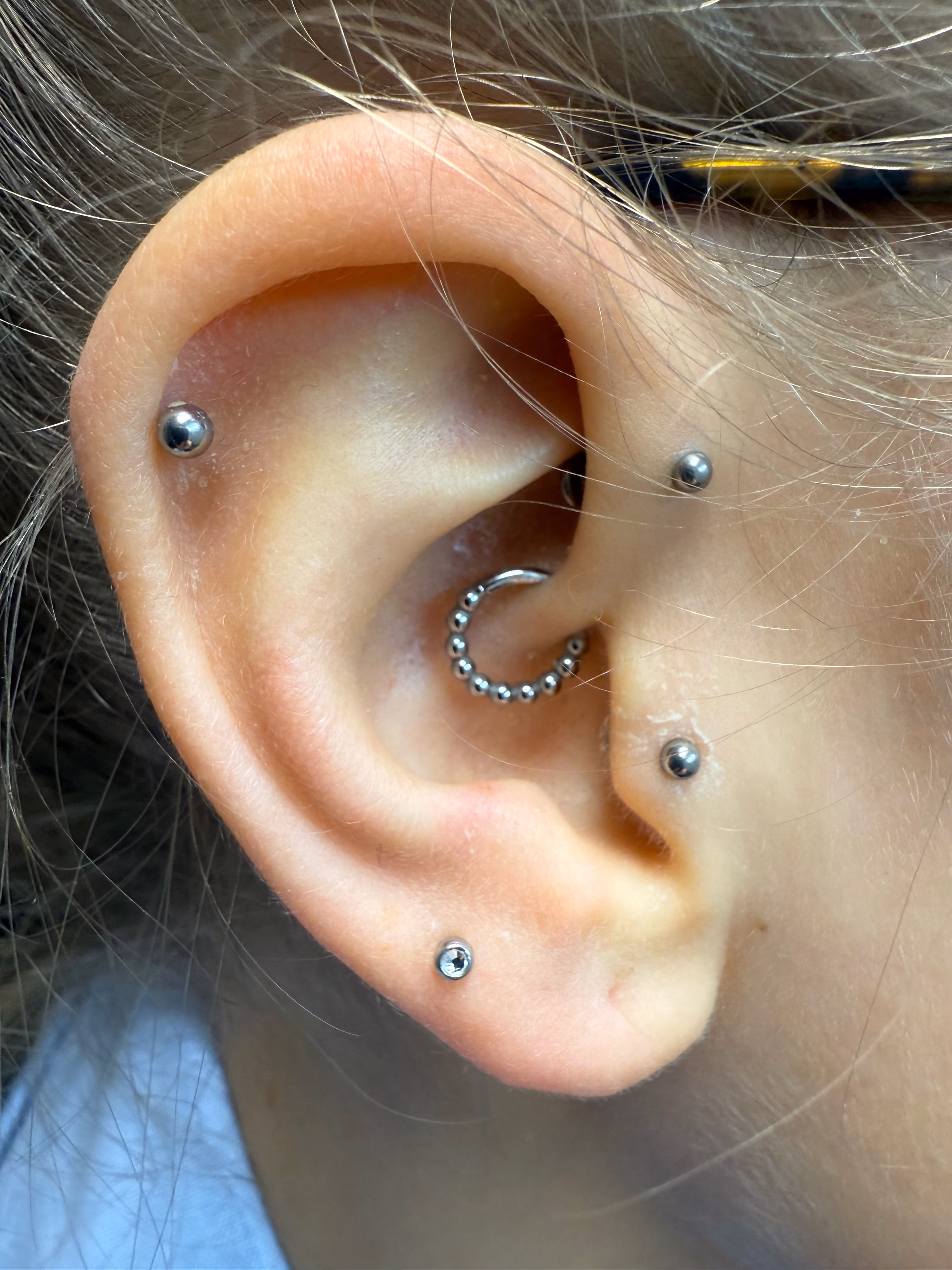 Piercing-Arbeit von Taboo Piercing Rostock