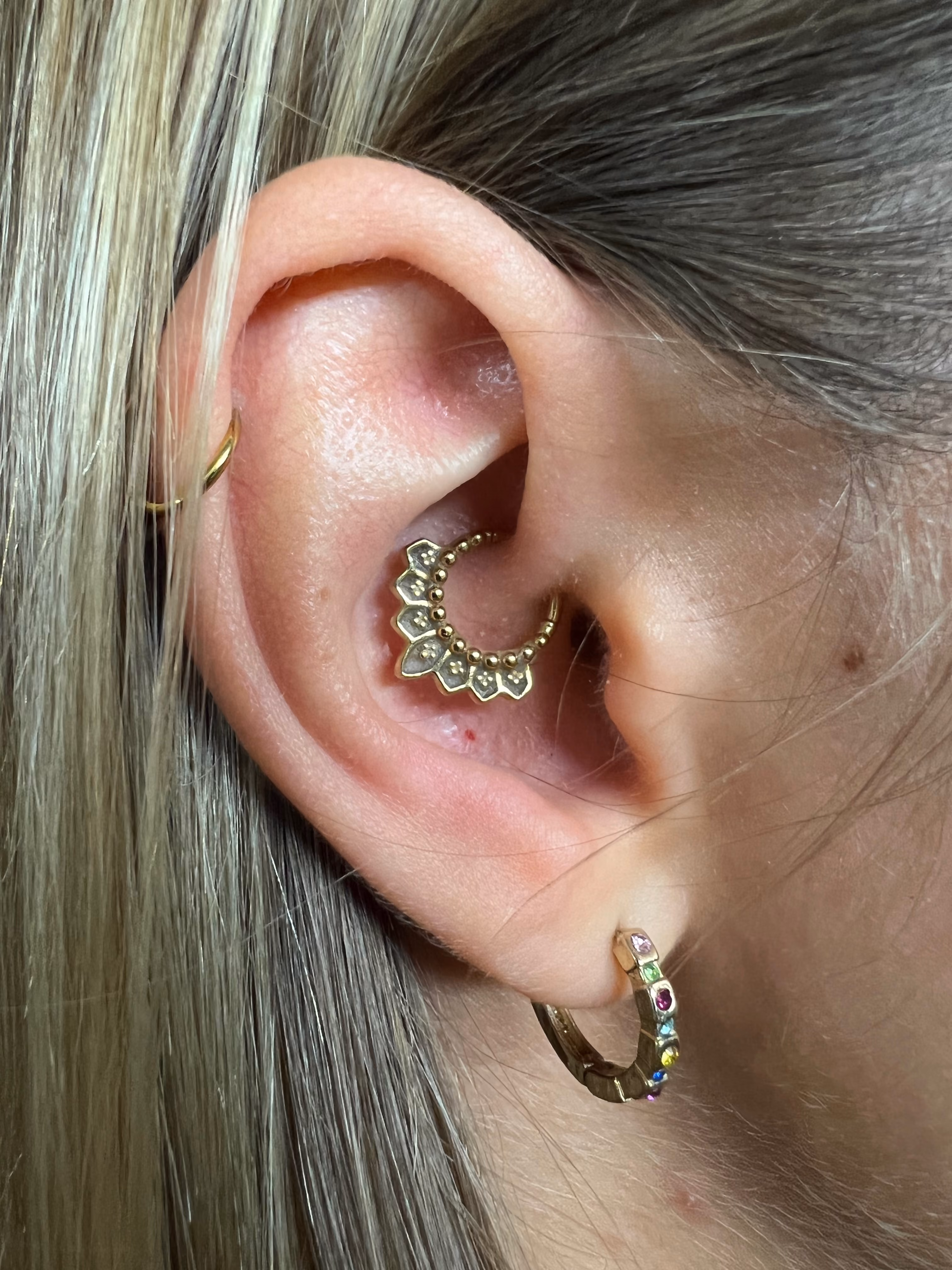 Piercing-Arbeit von Taboo Piercing Rostock