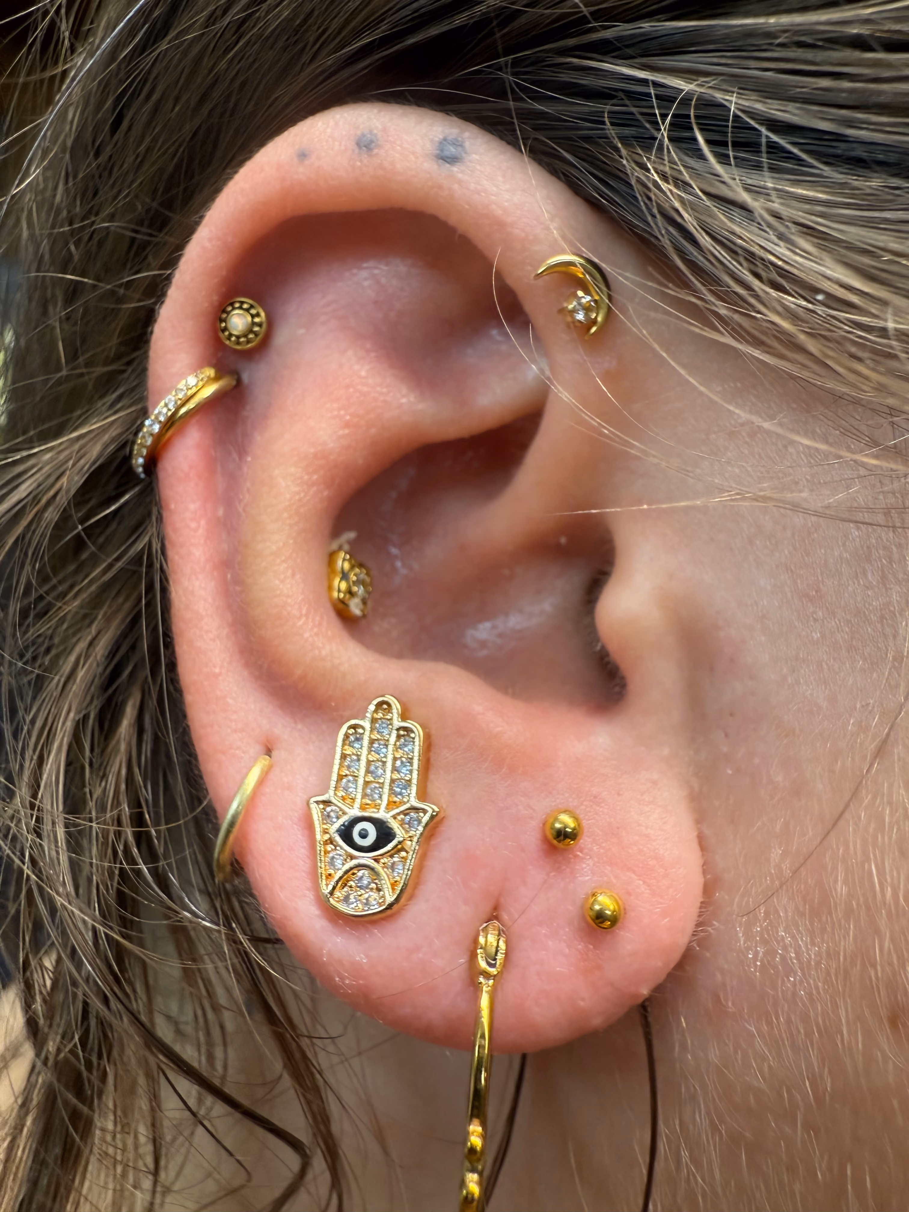 Piercing-Arbeit von Taboo Piercing Rostock