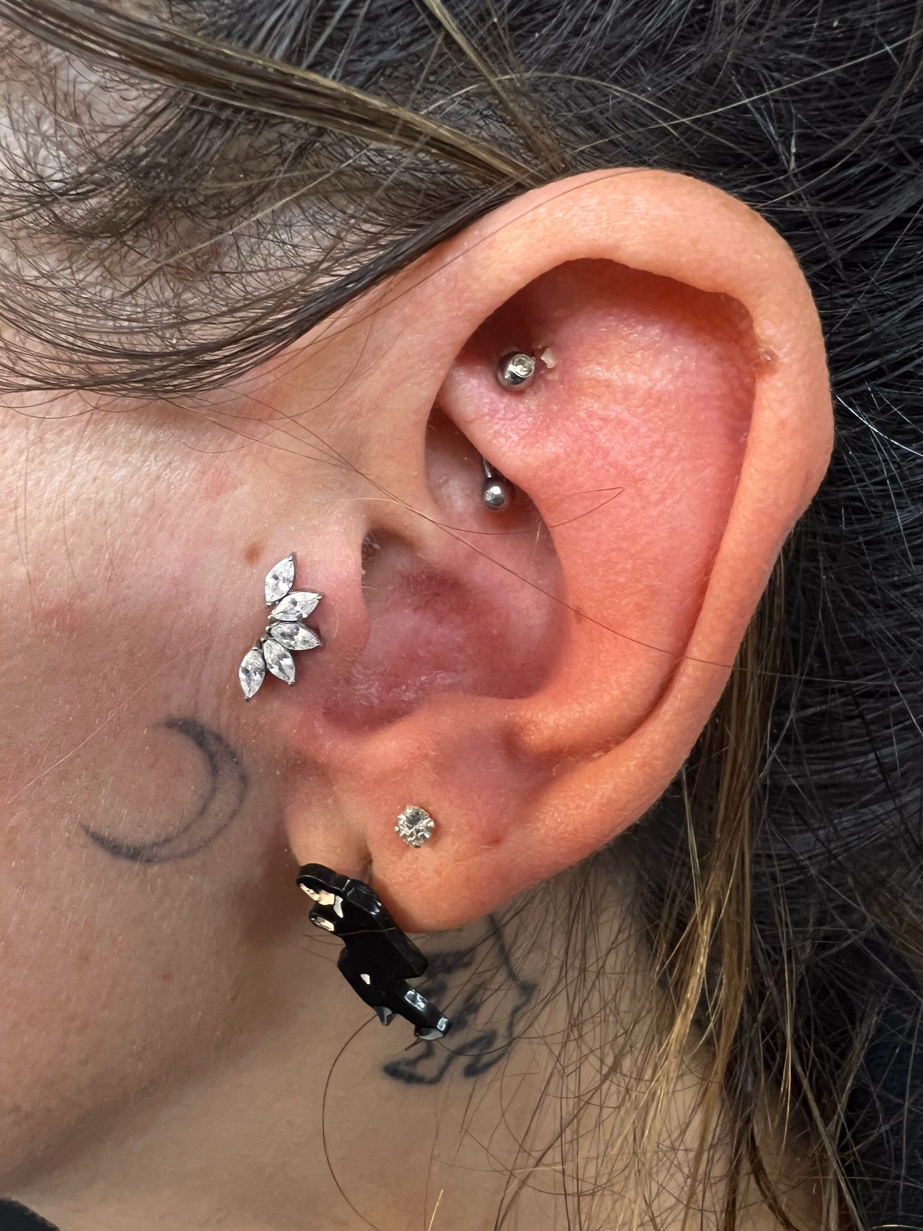 Piercing-Arbeit von Taboo Piercing Rostock