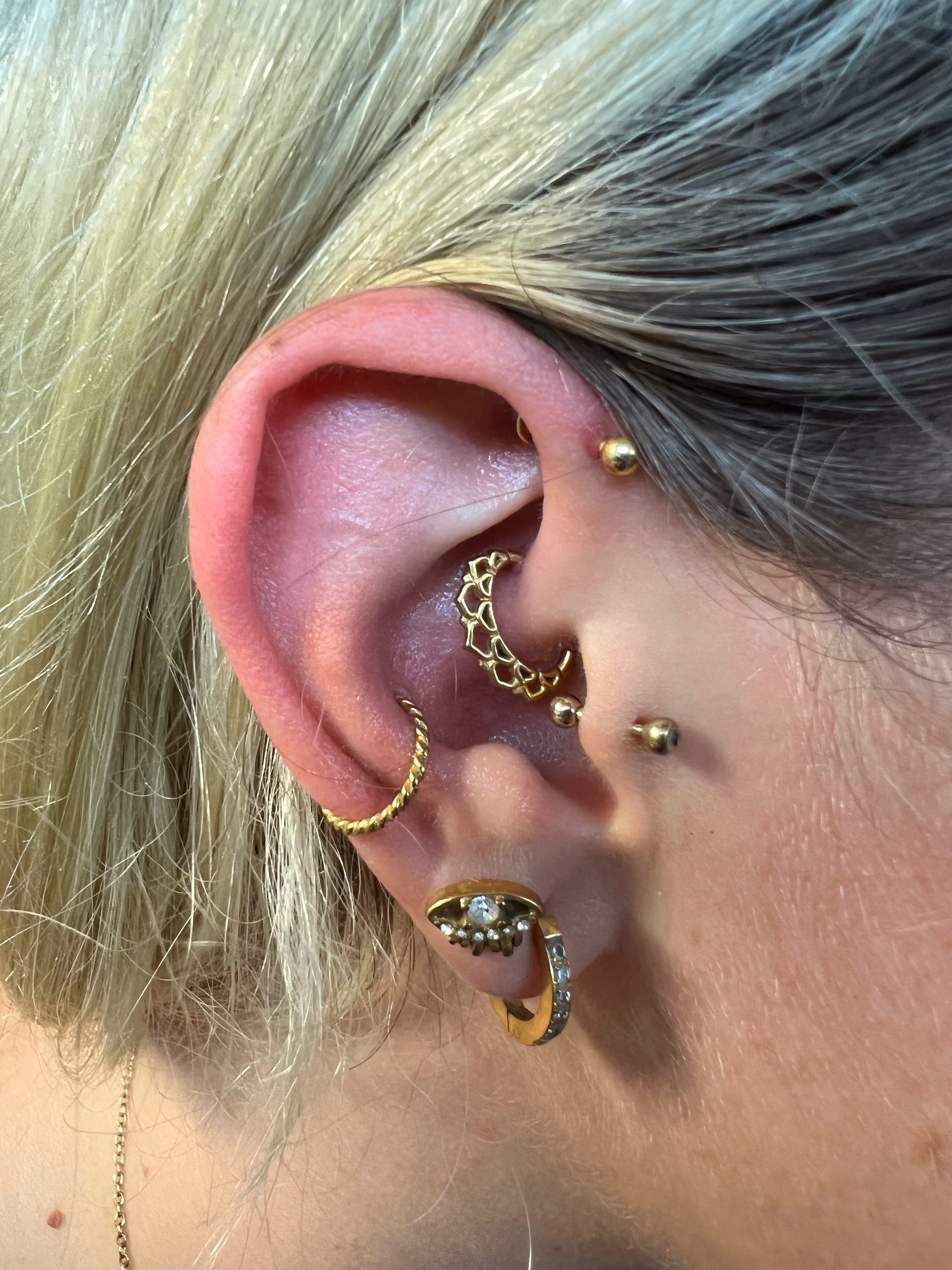 Piercing-Arbeit von Taboo Piercing Rostock