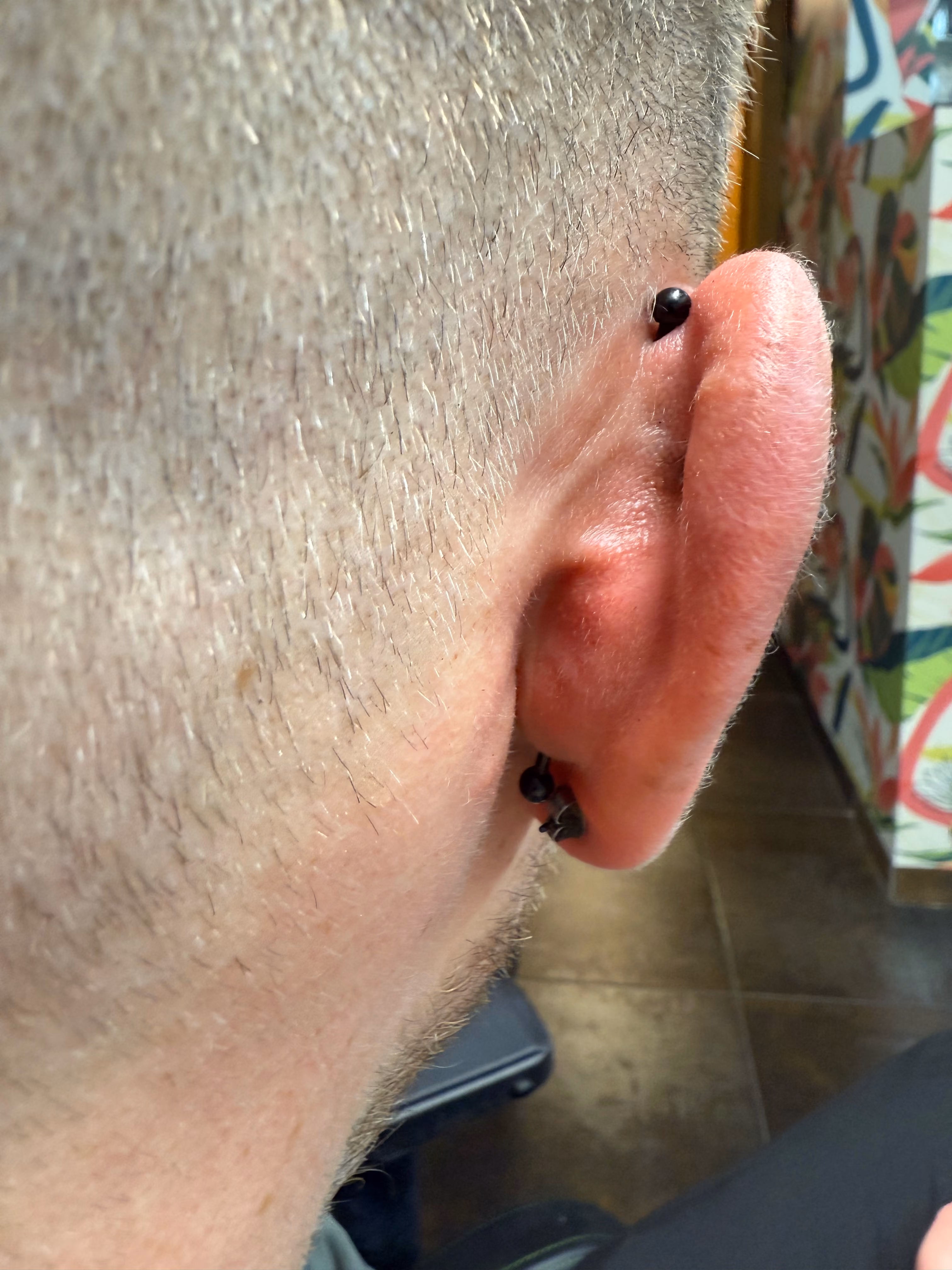 Piercing-Arbeit von Taboo Piercing Rostock