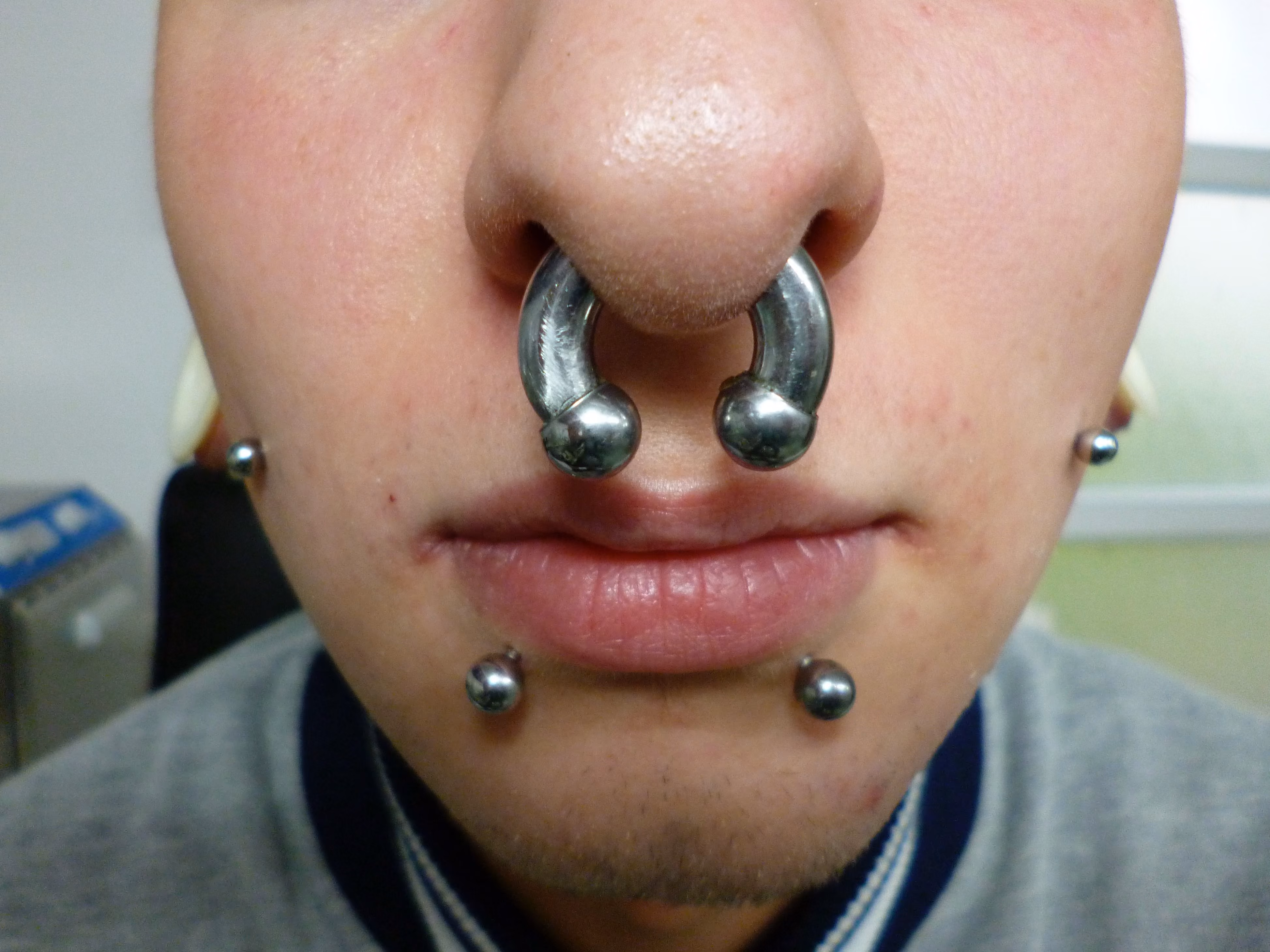 Piercing-Arbeit von Taboo Piercing Rostock