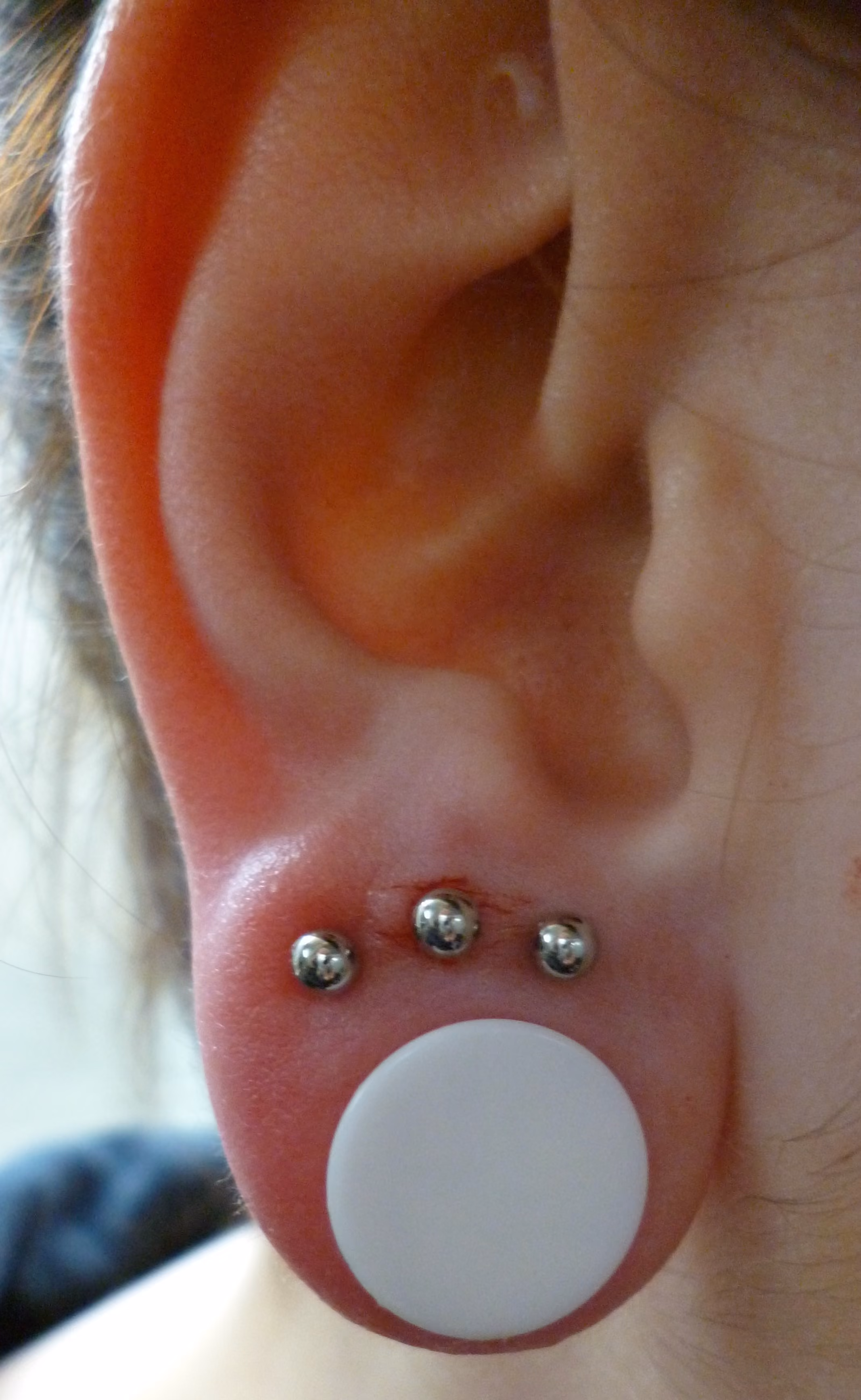 Piercing-Arbeit von Taboo Piercing Rostock