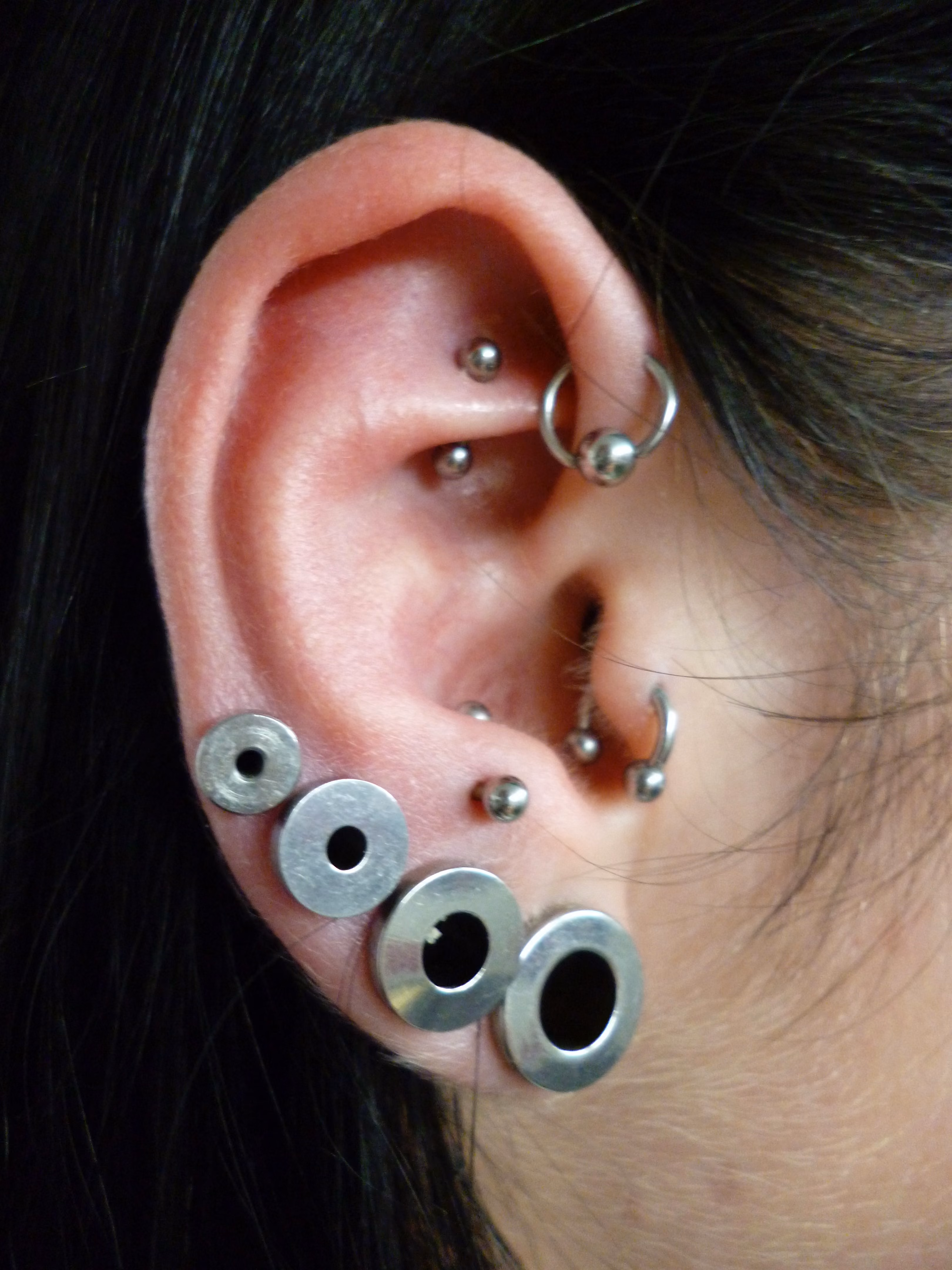 Piercing-Arbeit von Taboo Piercing Rostock