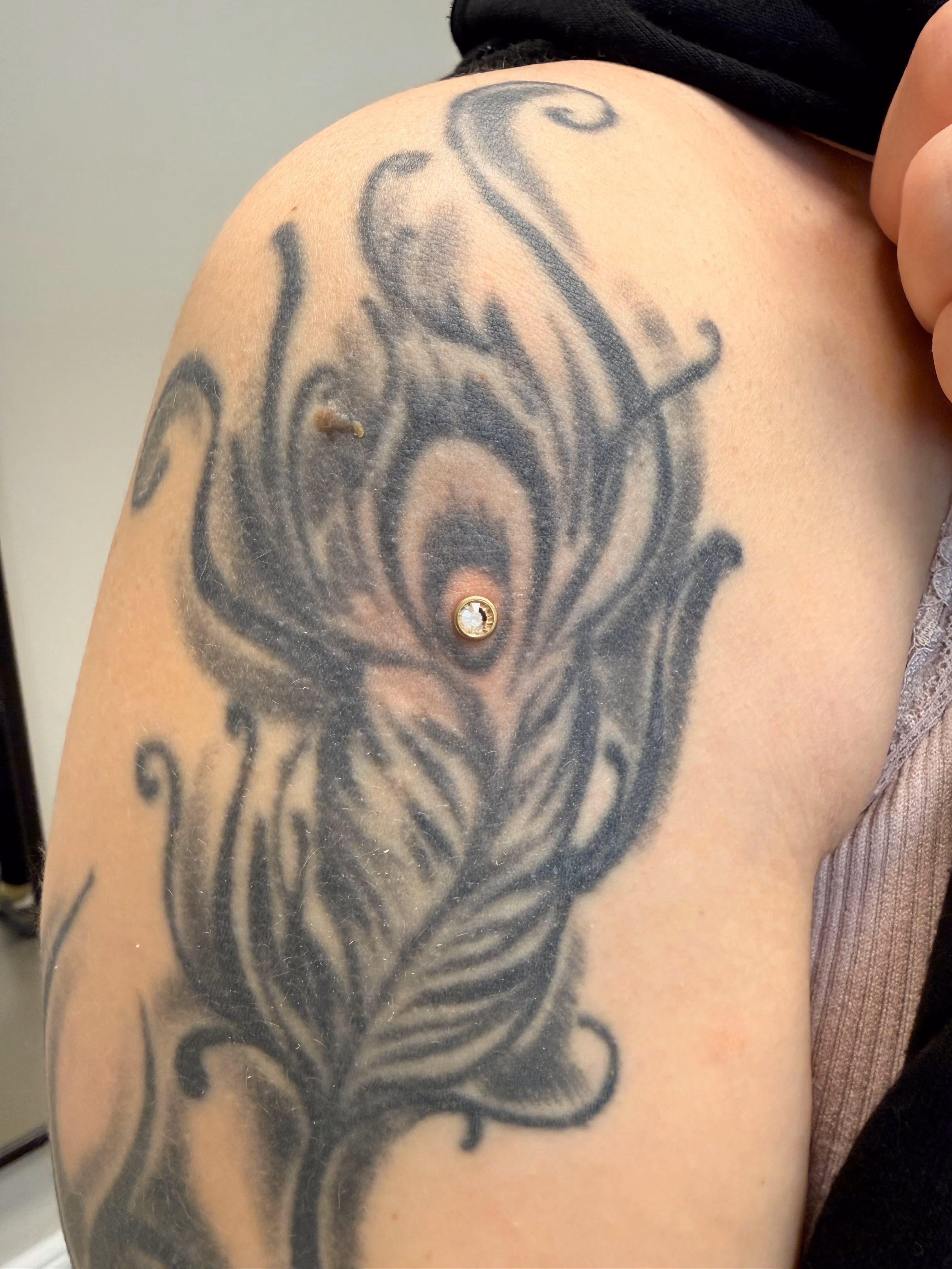 Piercing-Arbeit von Taboo Piercing Rostock