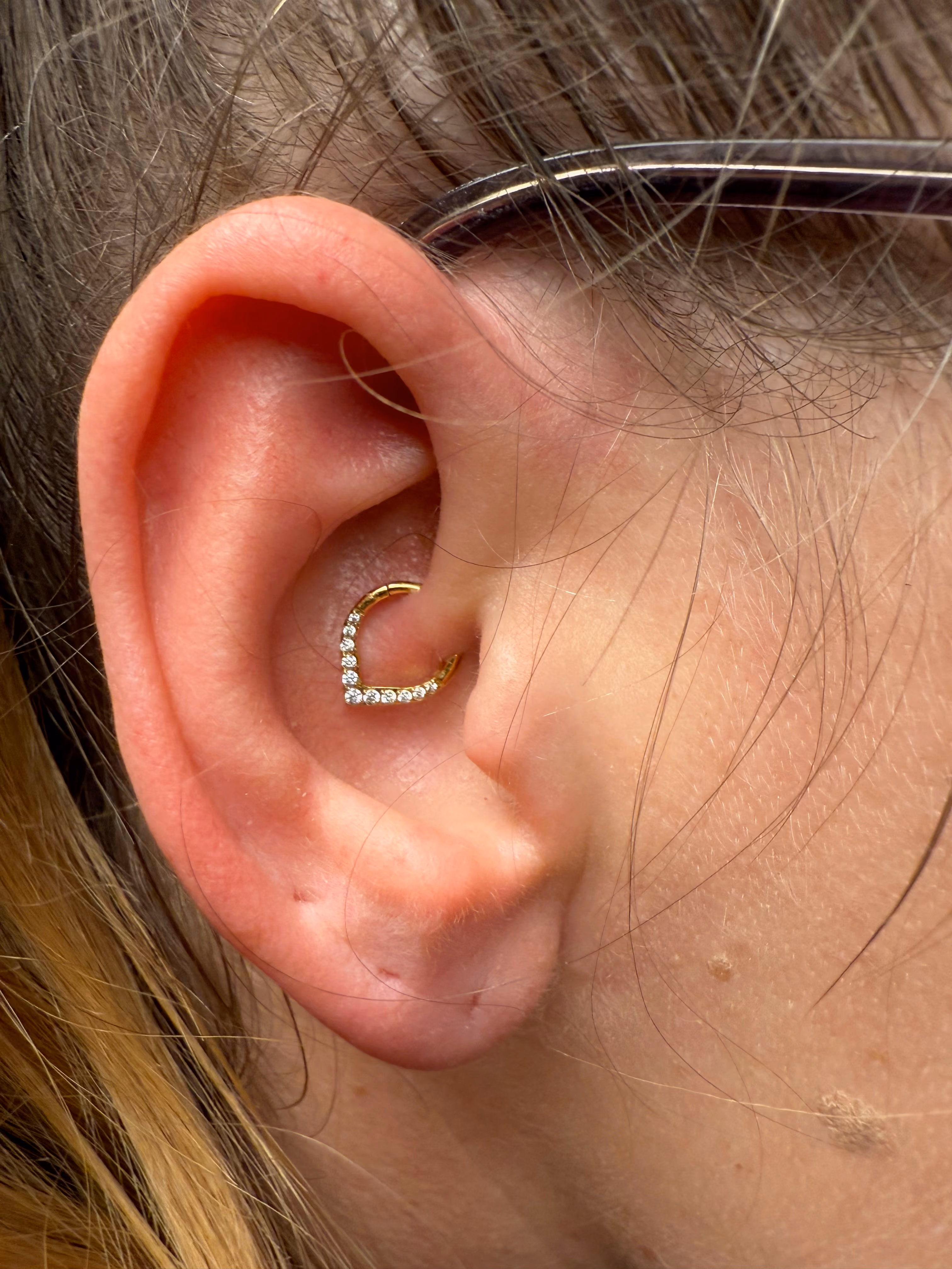 Piercing-Arbeit von Taboo Piercing Rostock