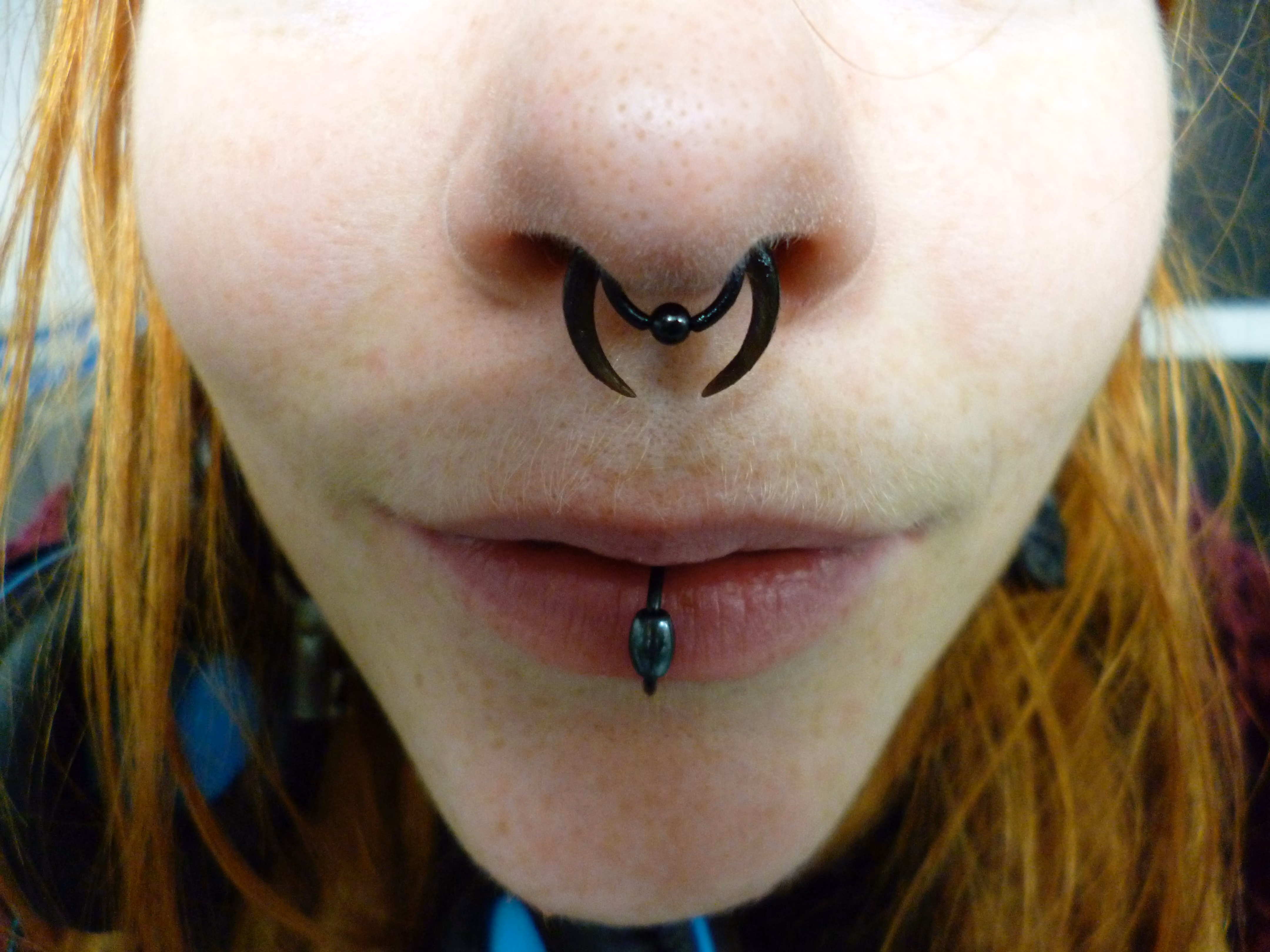 Piercing-Arbeit von Taboo Piercing Rostock
