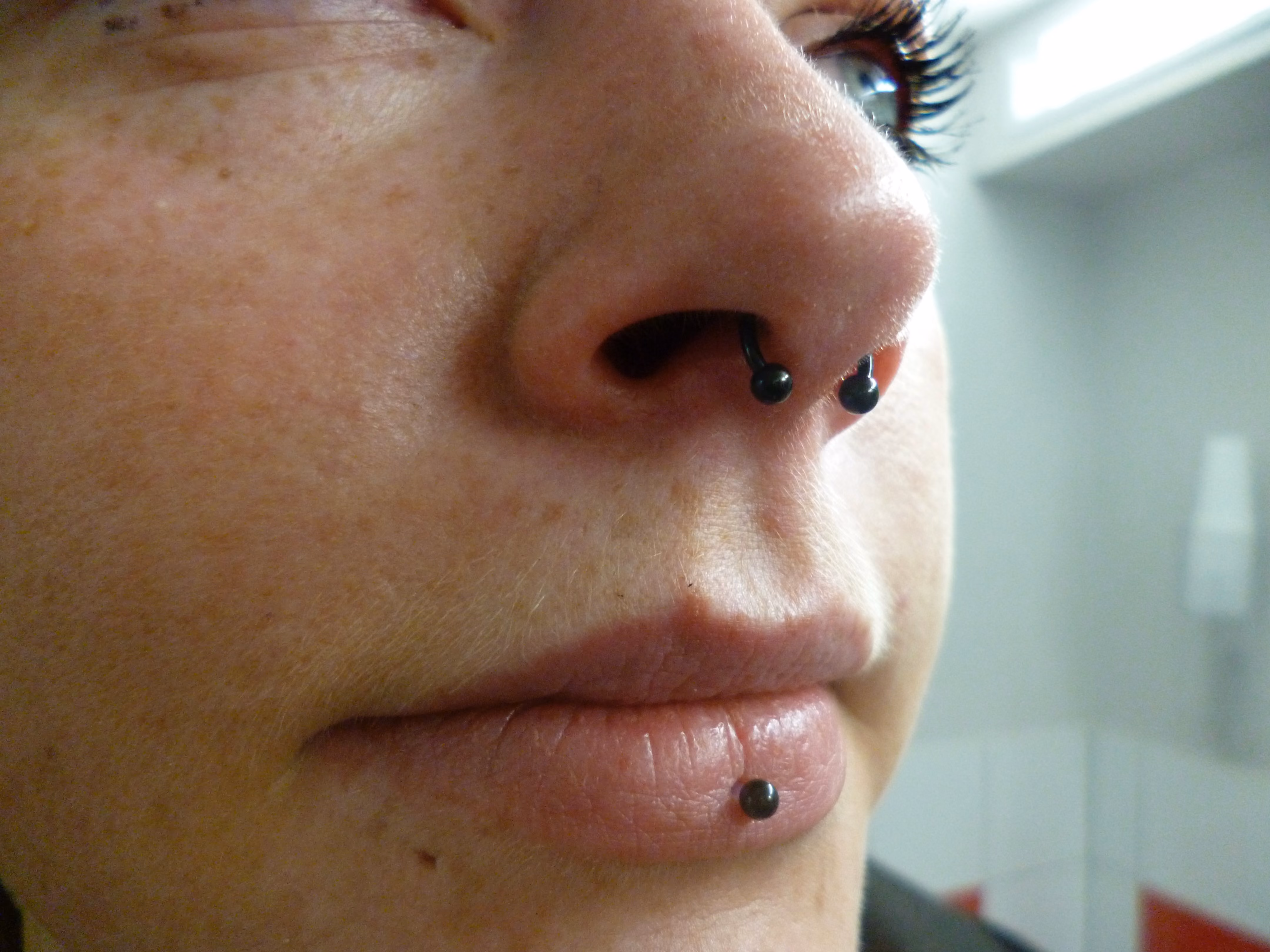 Piercing-Arbeit von Taboo Piercing Rostock