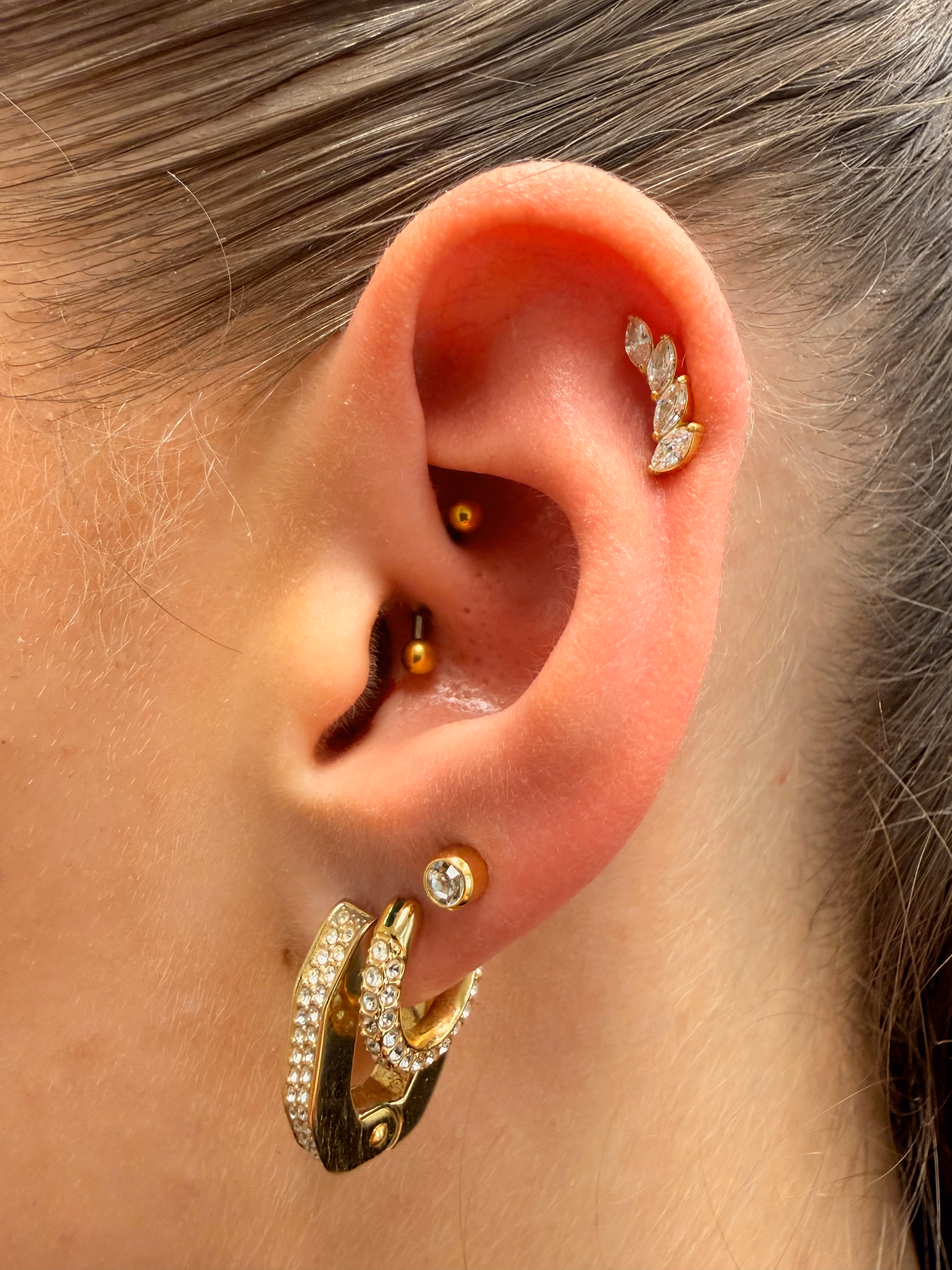 Piercing-Arbeit von Taboo Piercing Rostock