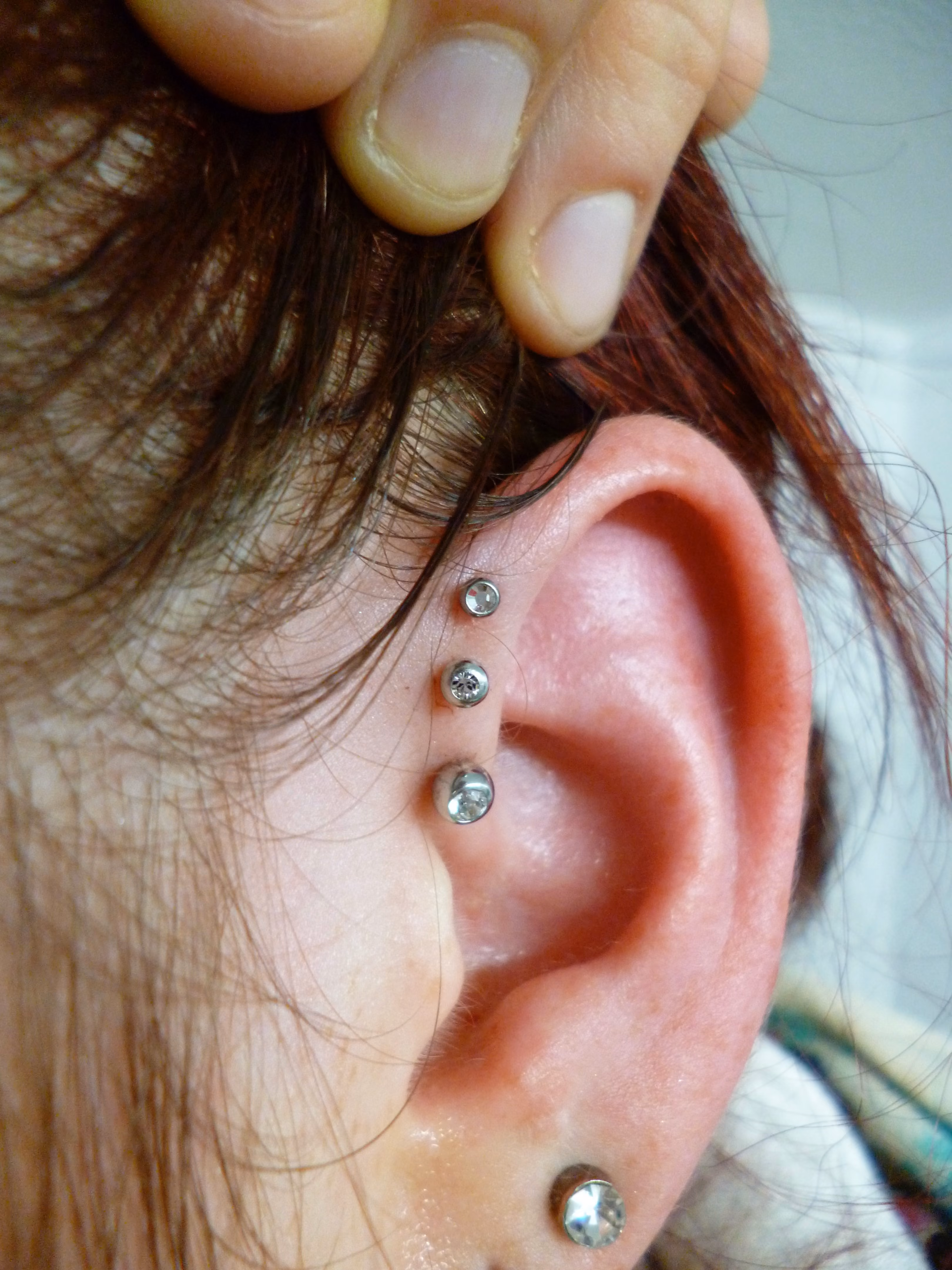 Piercing-Arbeit von Taboo Piercing Rostock