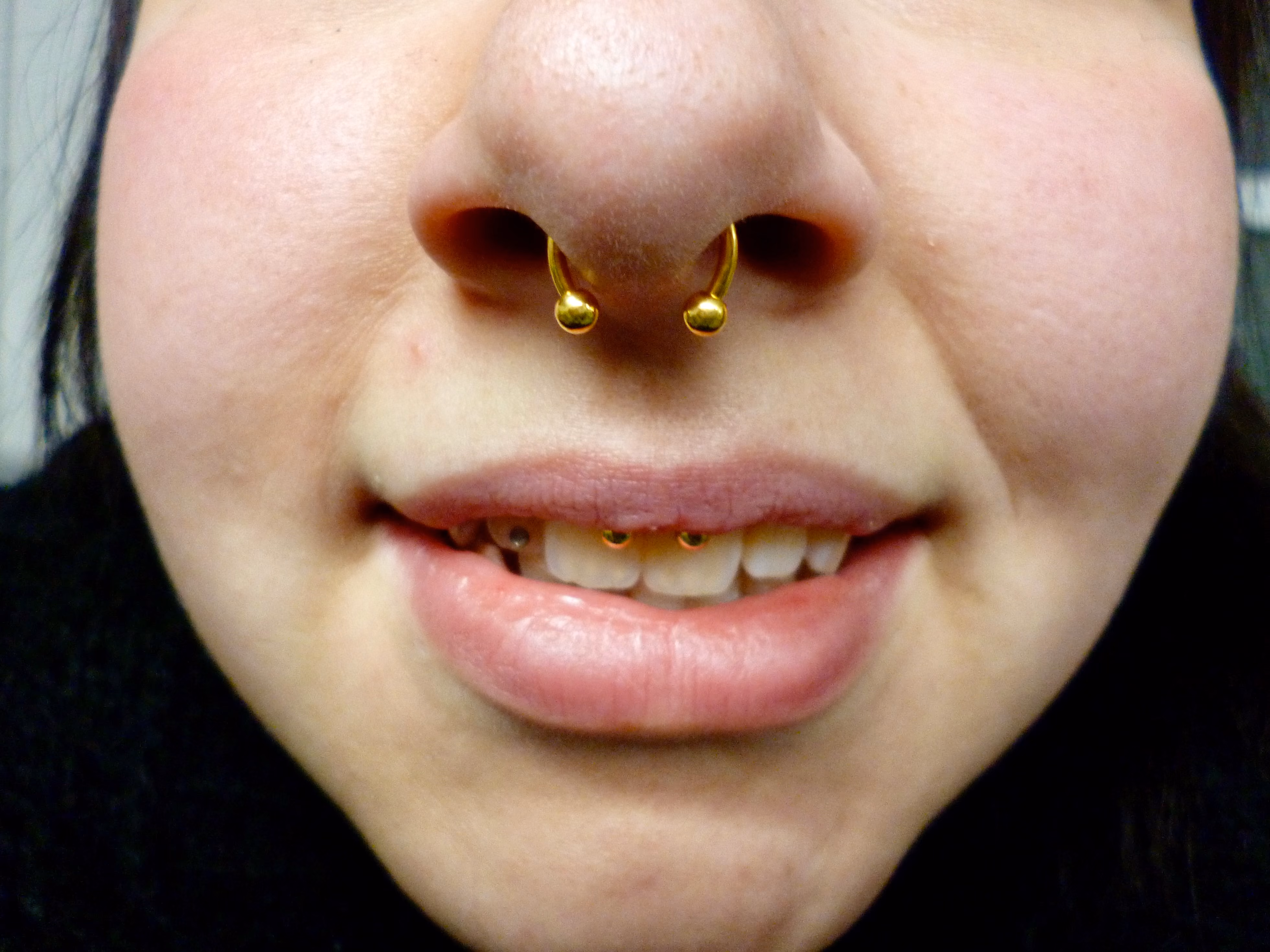 Piercing-Arbeit von Taboo Piercing Rostock