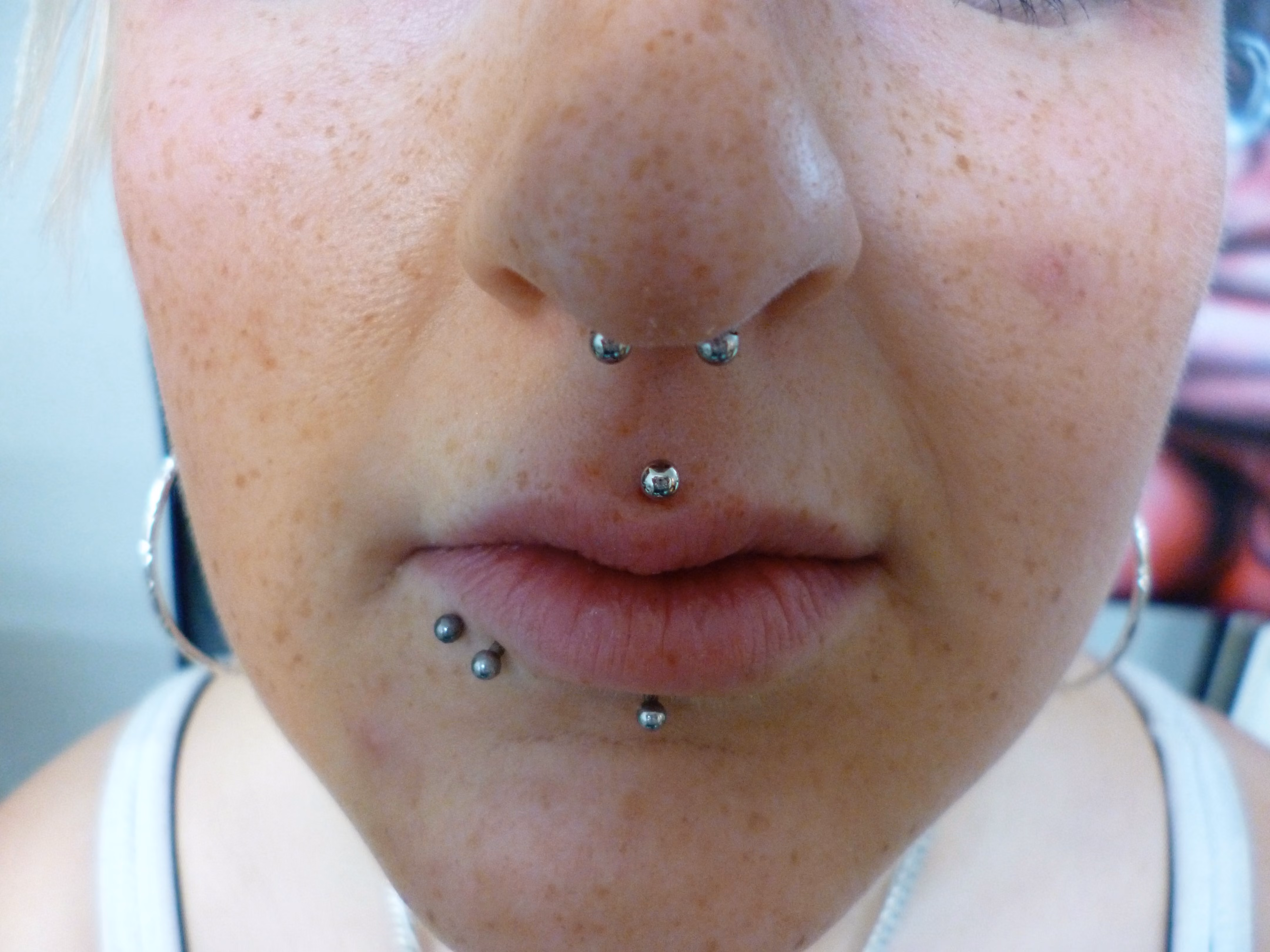 Piercing-Arbeit von Taboo Piercing Rostock